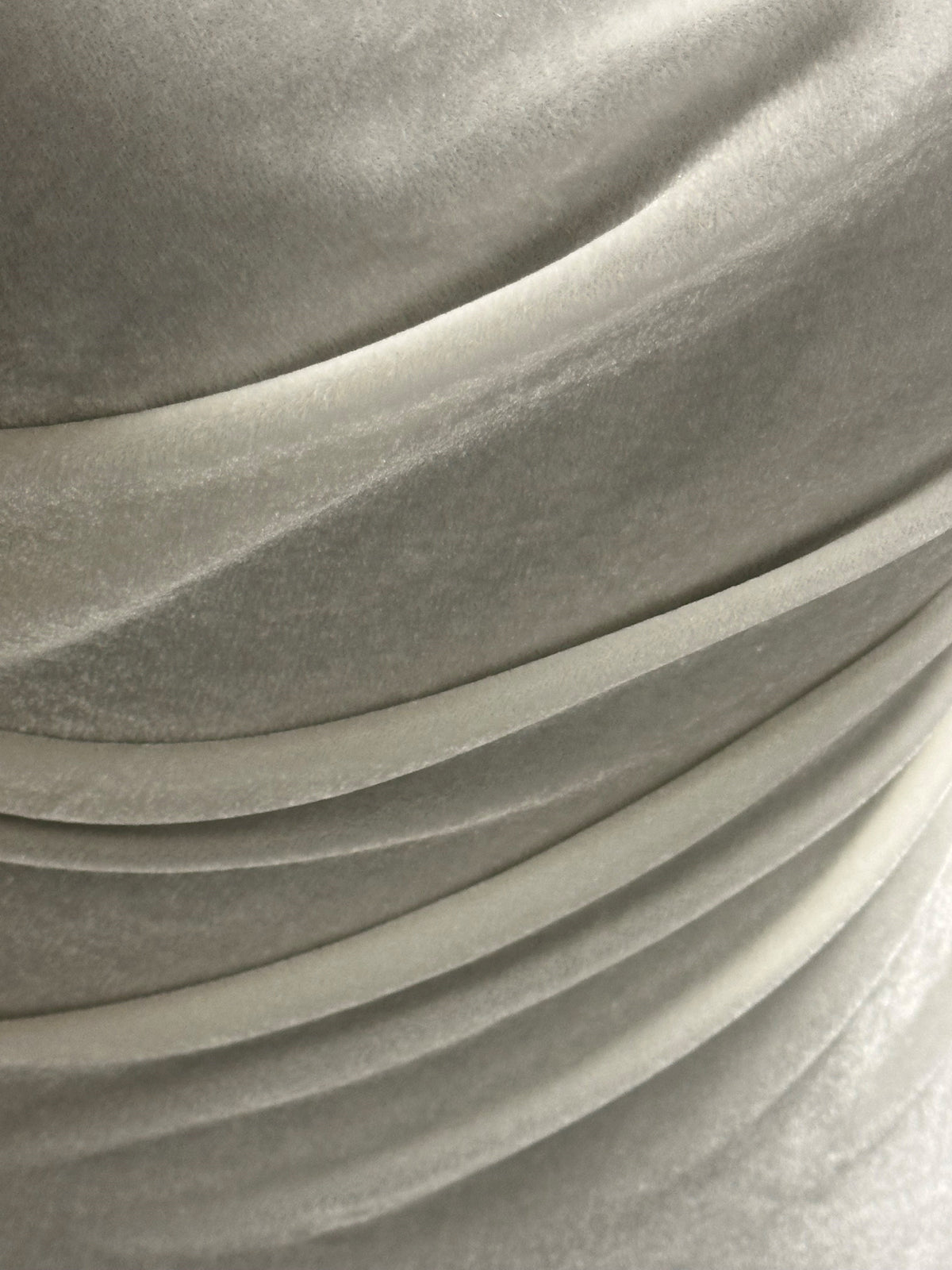 Elfenbeinfarbener Seidensamt - Vogue