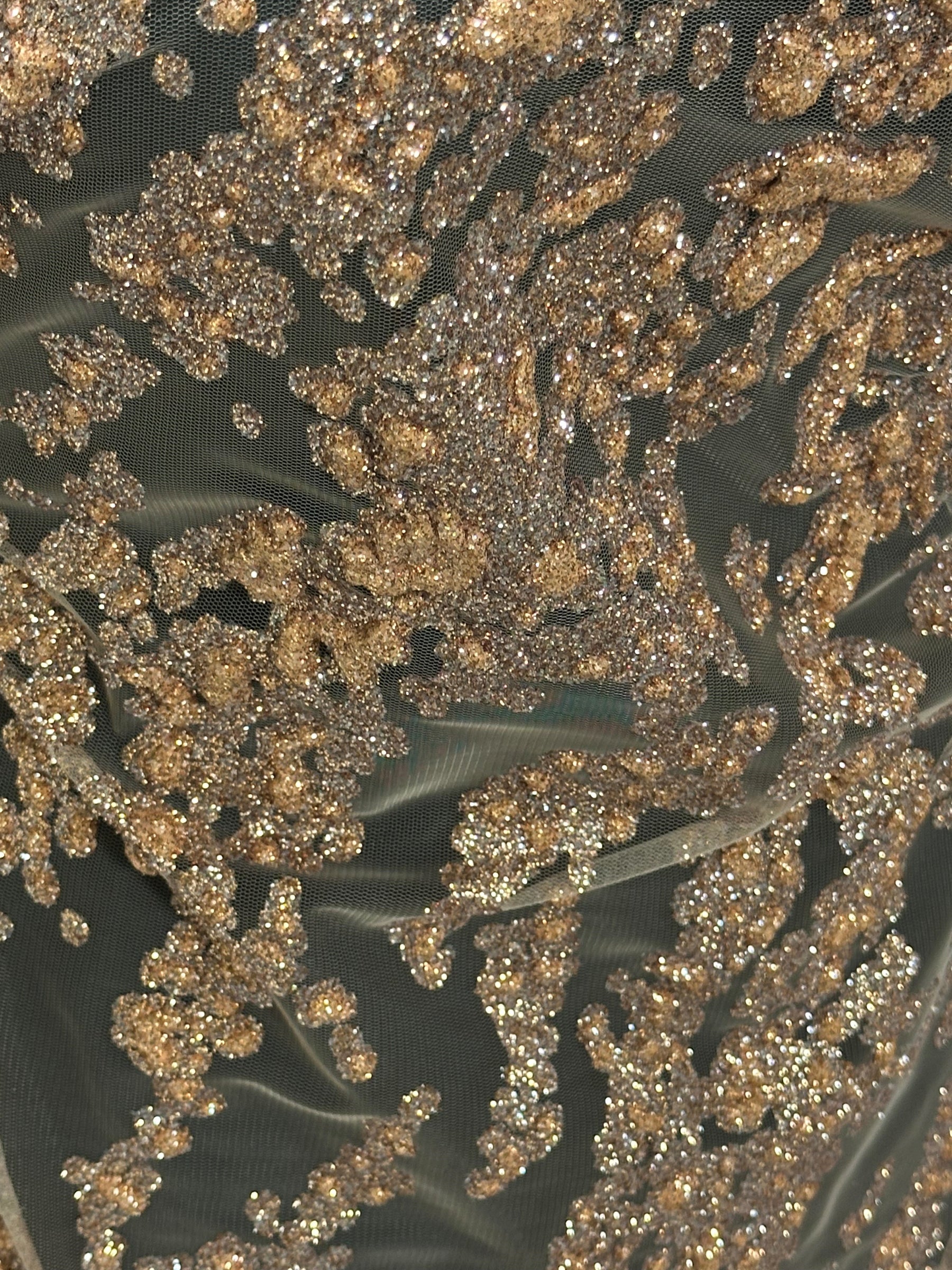 Bronzener Glitzertüll – Colby