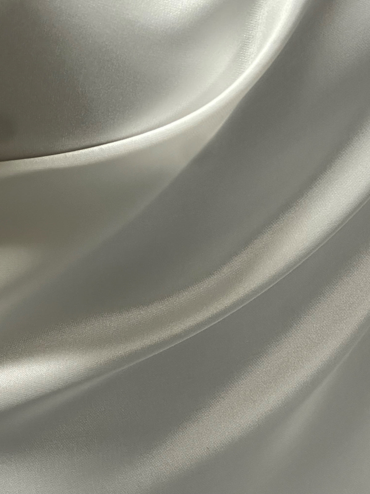 Elfenbeinfarbener Organza-Mikado aus Seidenmischung – Court