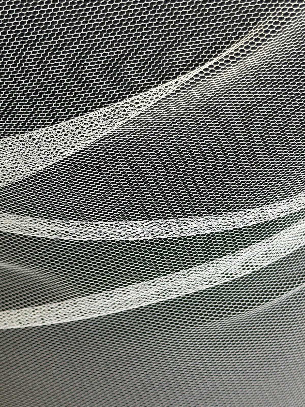 Weißes, weiches Tüllkleid - Symphony