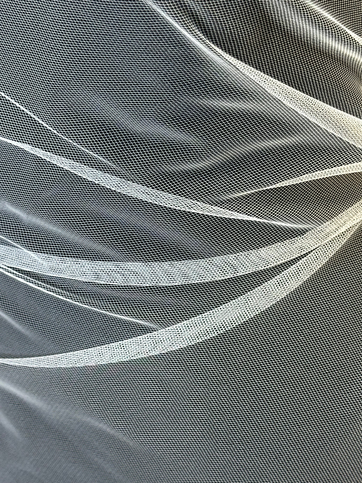 Elfenbeintüll für Schleier – Climax