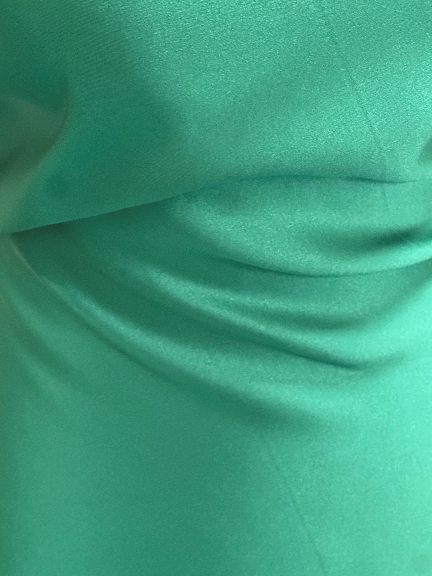 Waldgrüner Polyester-Duchesse-Satin - Contessa