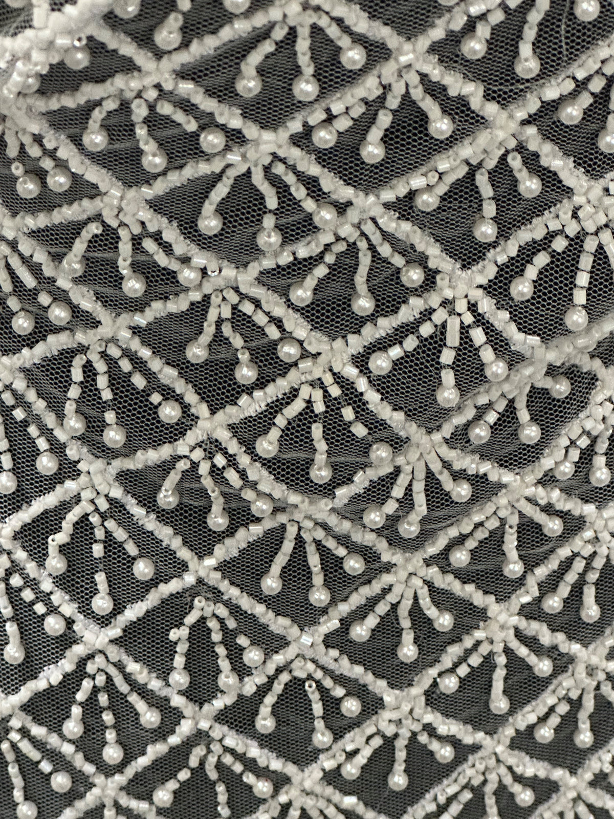 Perlenspitze in hellem Elfenbein – Vivienne