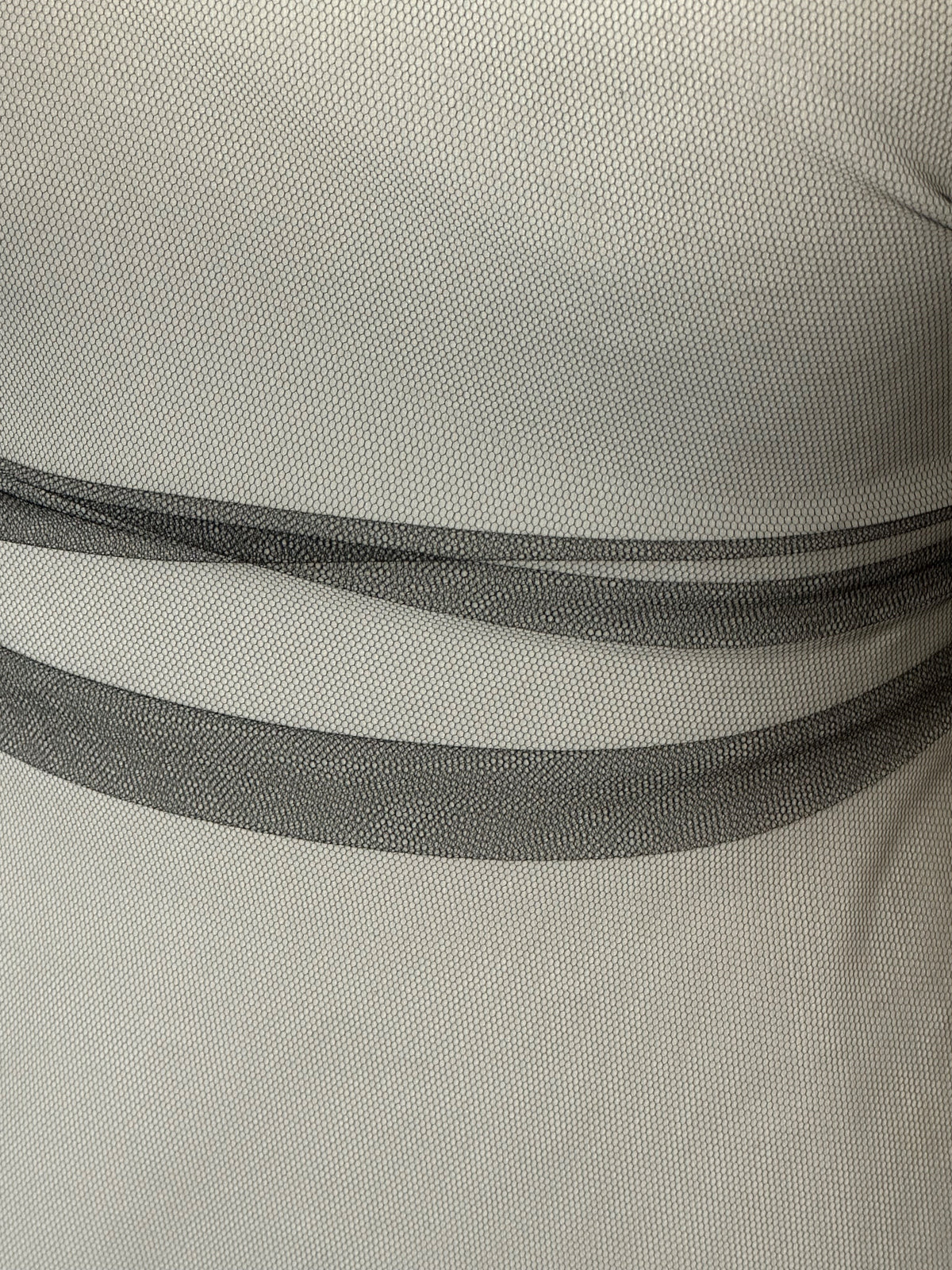 Schwarzer Tüll für Schleier – Crescendo