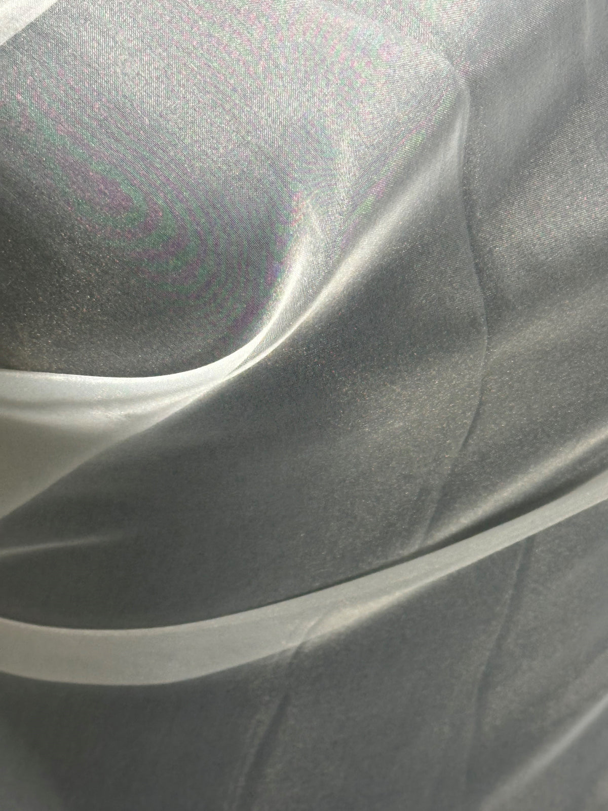 Elfenbeinfarbener Öko-Organza - Momentum