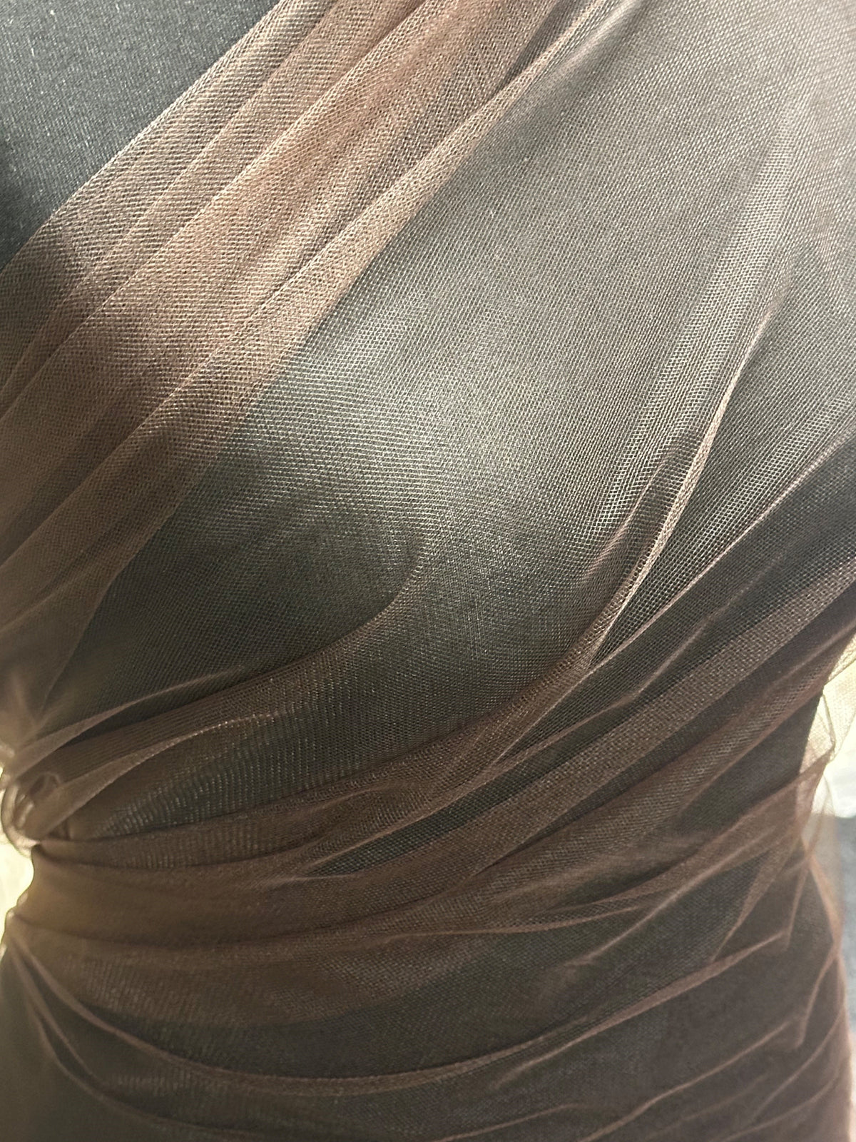 Brauner Tüll für Schleier – Climax