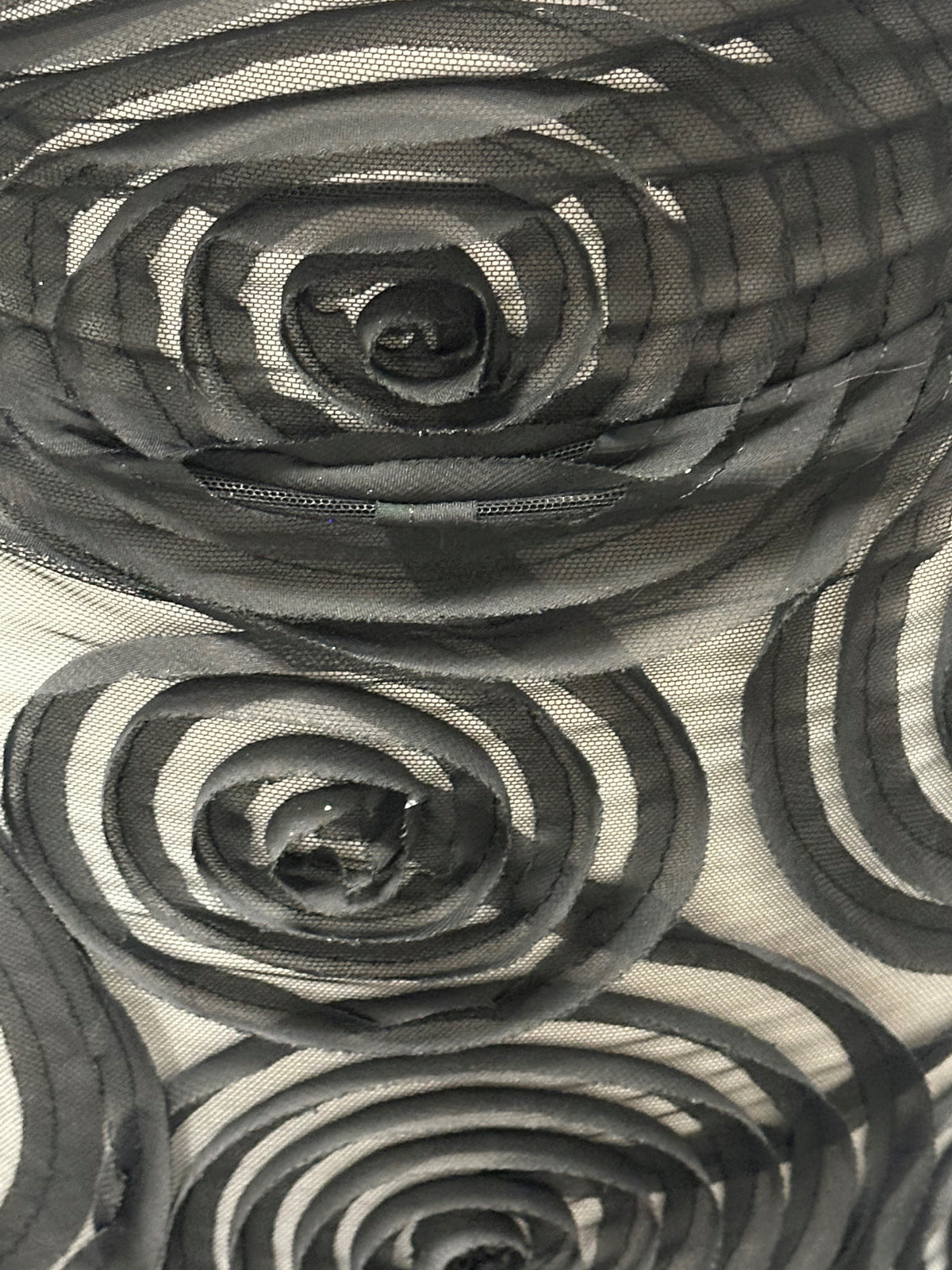 Schwarze 3D-Spitze - Lorelei