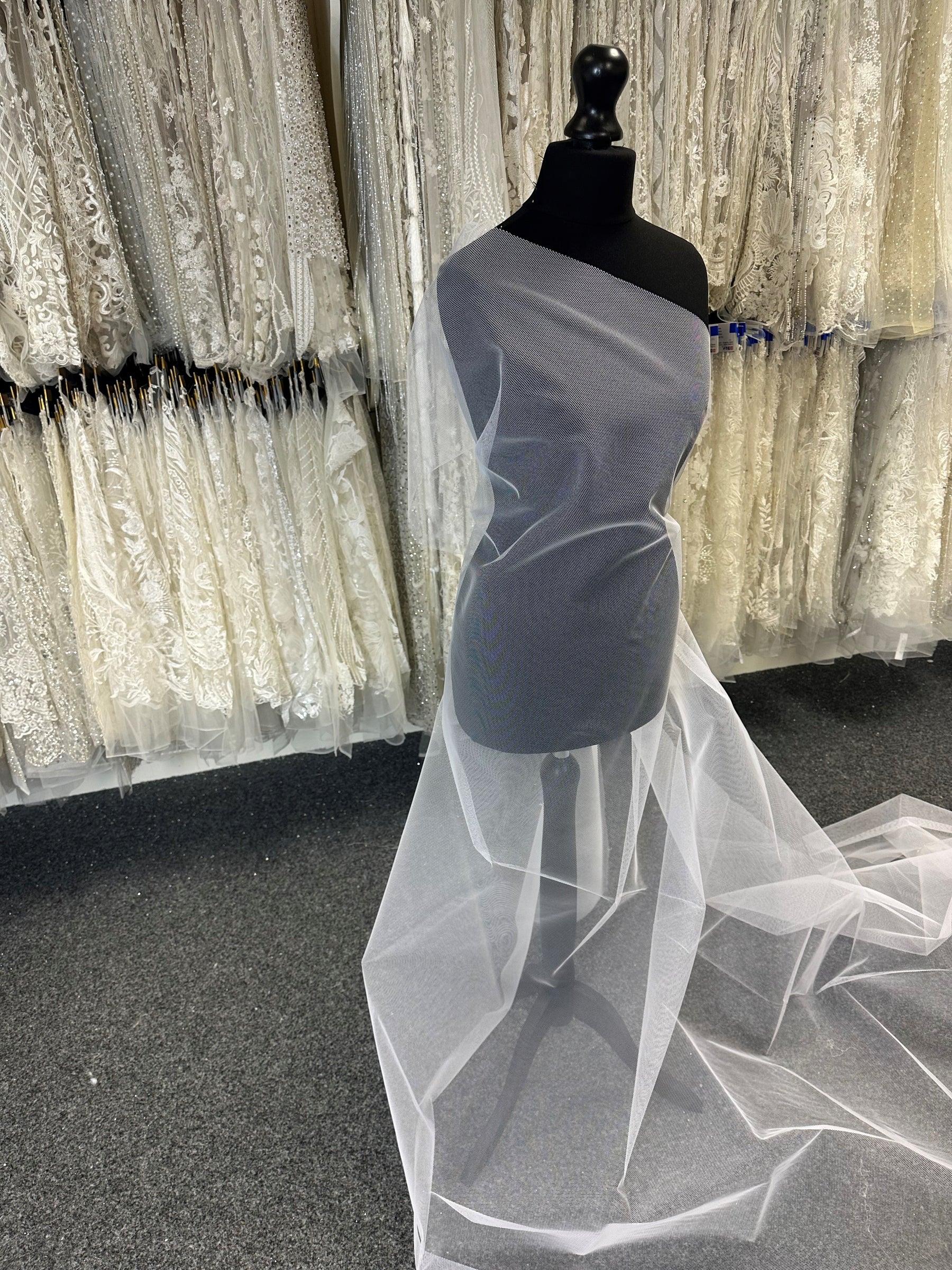 Weißes Kleid Netz - Fantasy