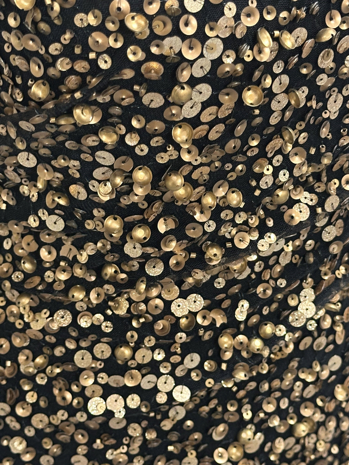 Goldene Paillettenspitze - Everlie