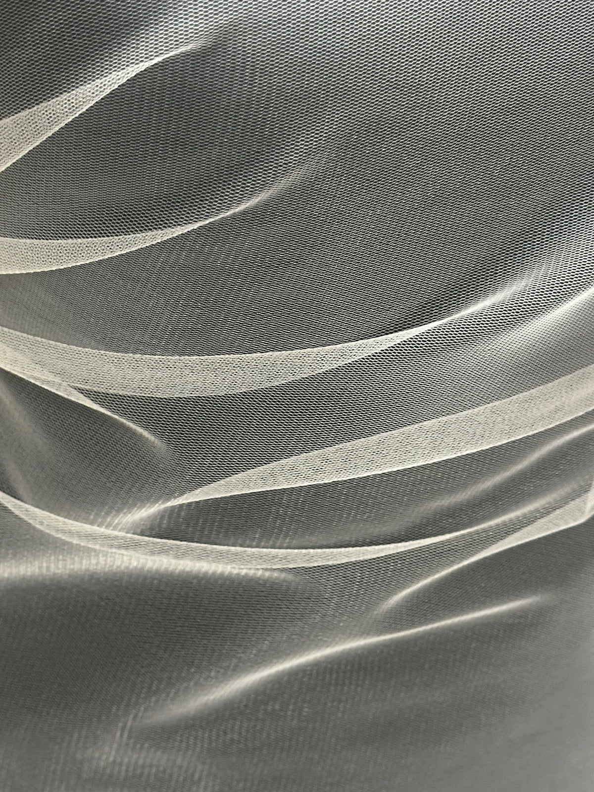 Weicher Stretch-Tüll in Latte - Impetus