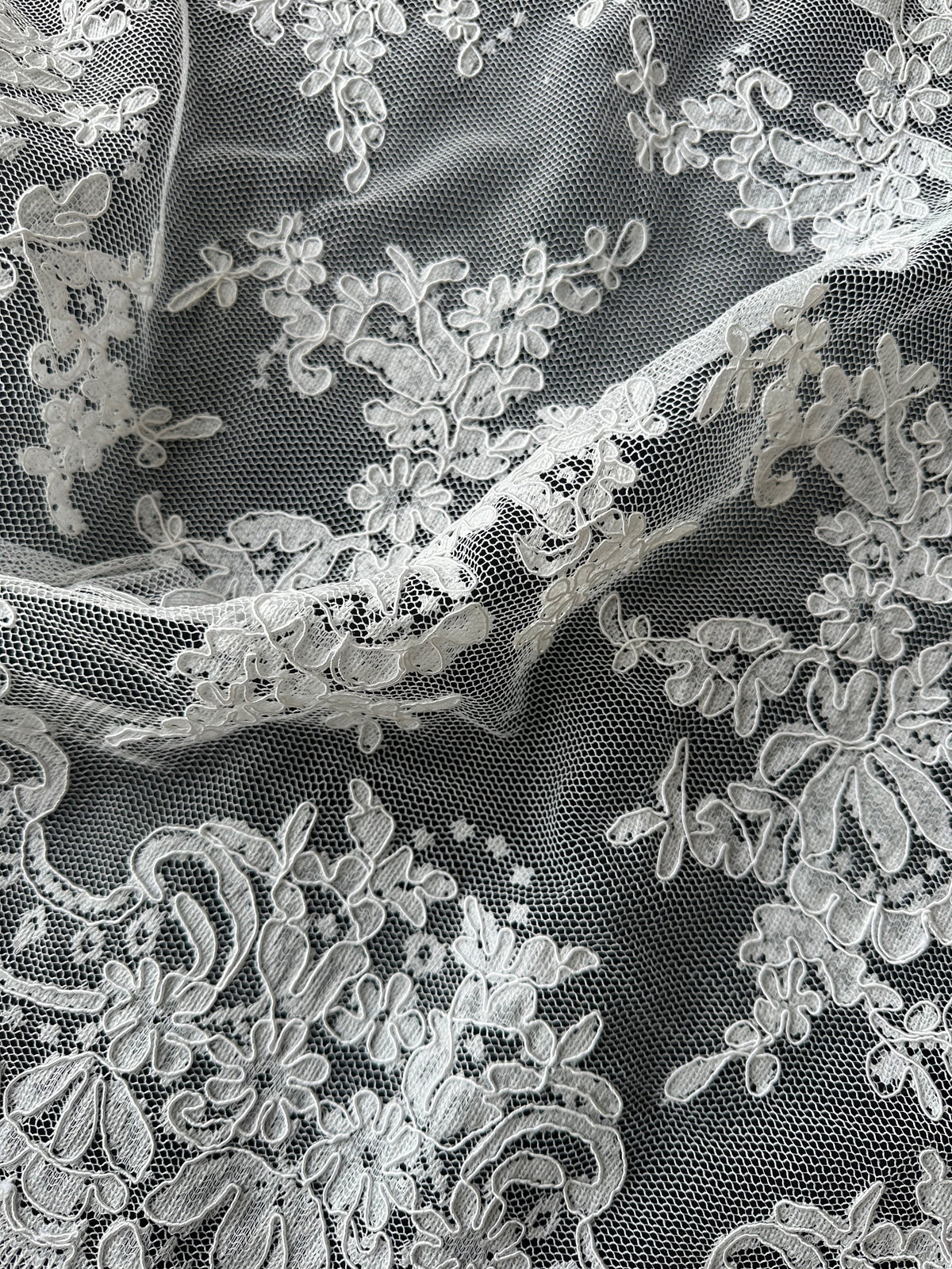 Elfenbeinfarbene Kordelspitze - Cosima