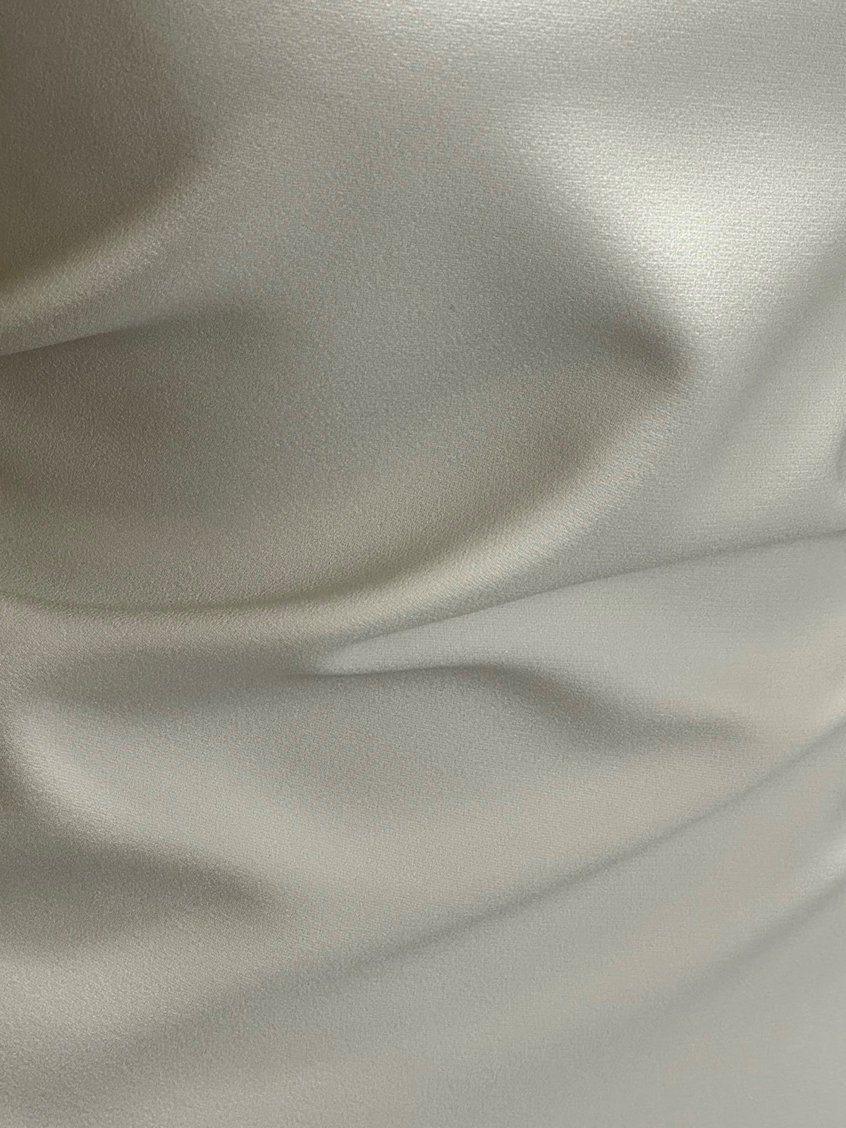 Elfenbeinfarbener gebundener Krepp - Hippodrom