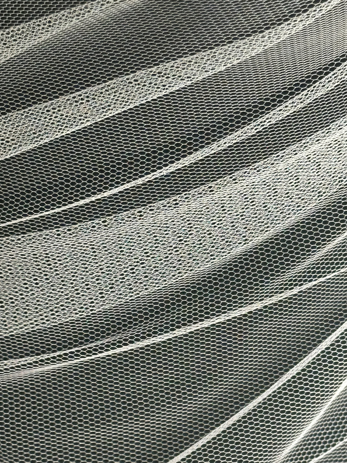 Seidenweißer Öko-Tüll für Schleier – Mellow