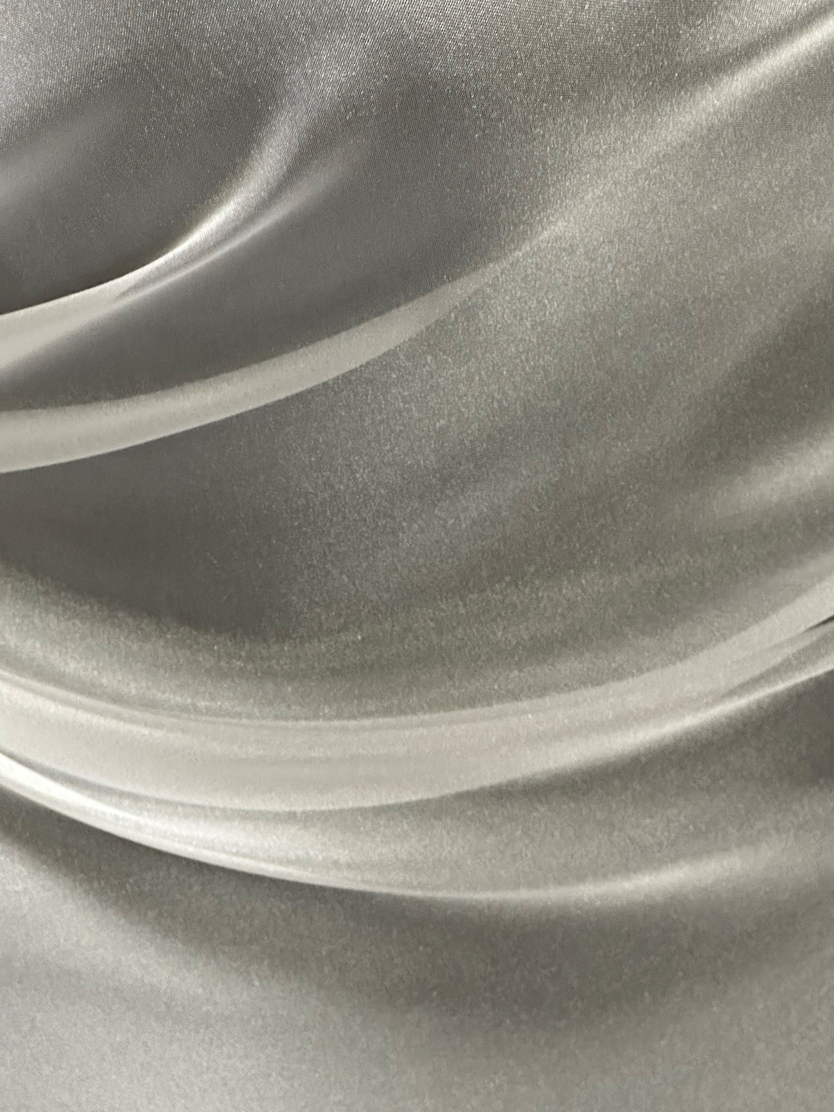 Weißer Polyester-Chiffon – Honesty