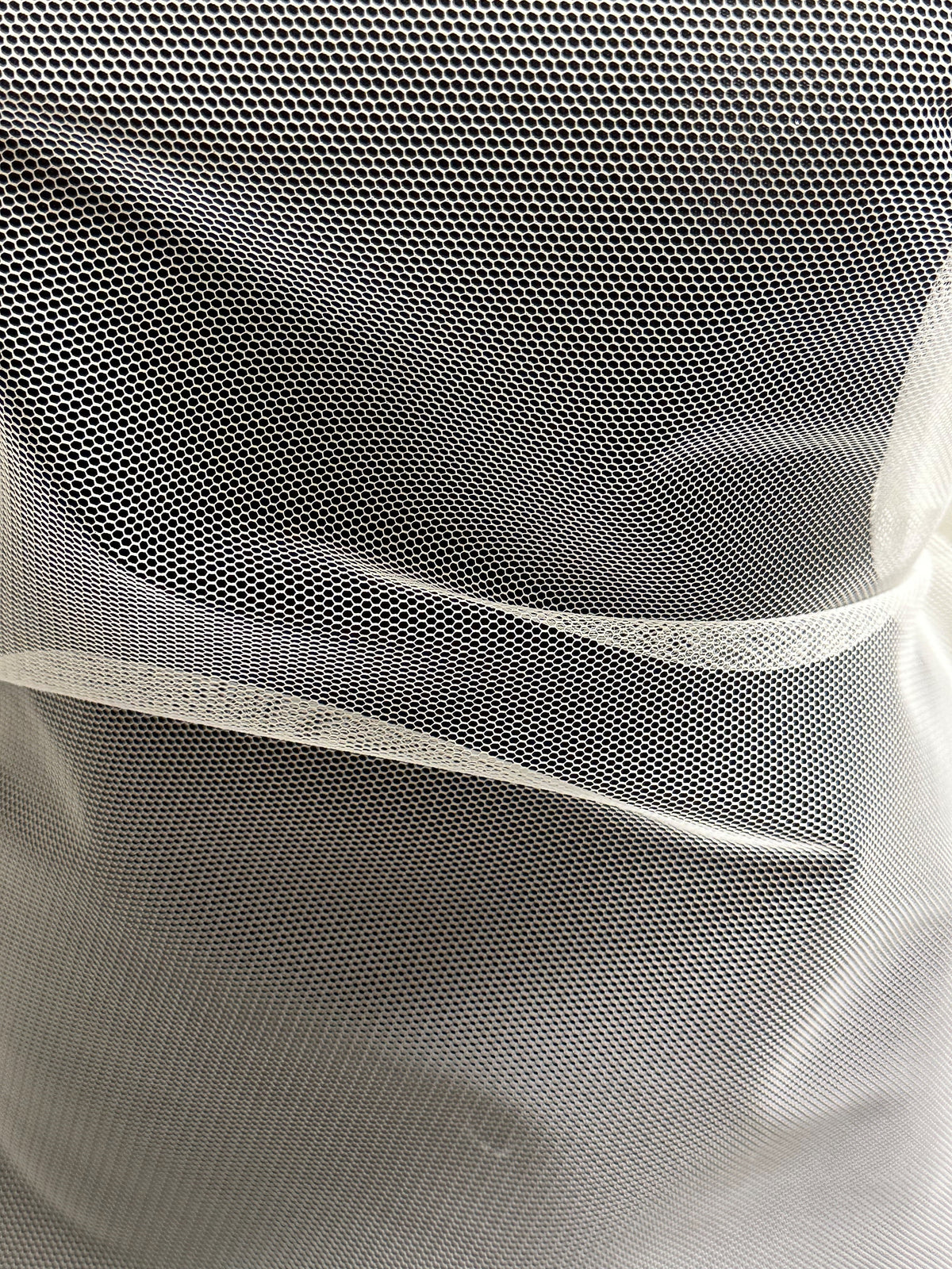 Elfenbeinfarbenes Netzkleid - Fantasy