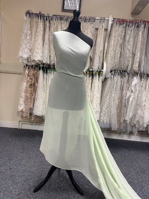 Sea Spray Seiden-Georgette – Schimmer