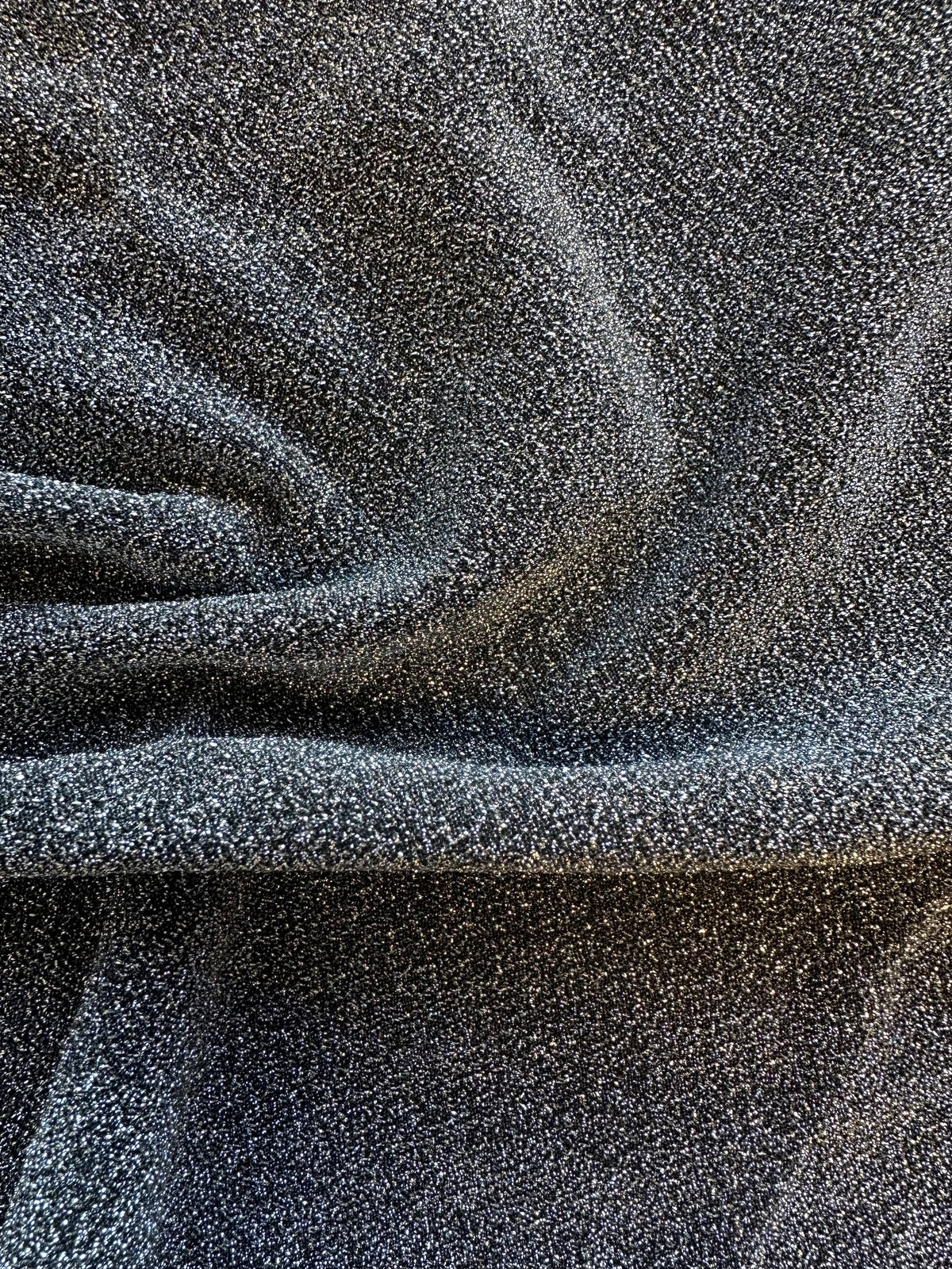 Schwarzer Glitzerstrick - Glitz (CF)