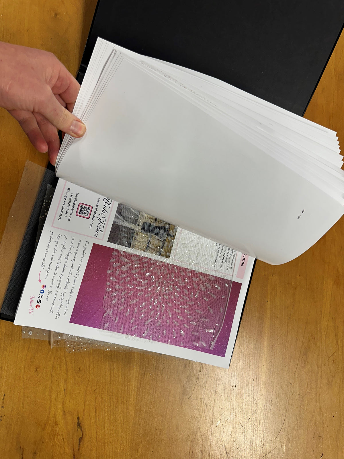 Musterbuch – Glitzertüll