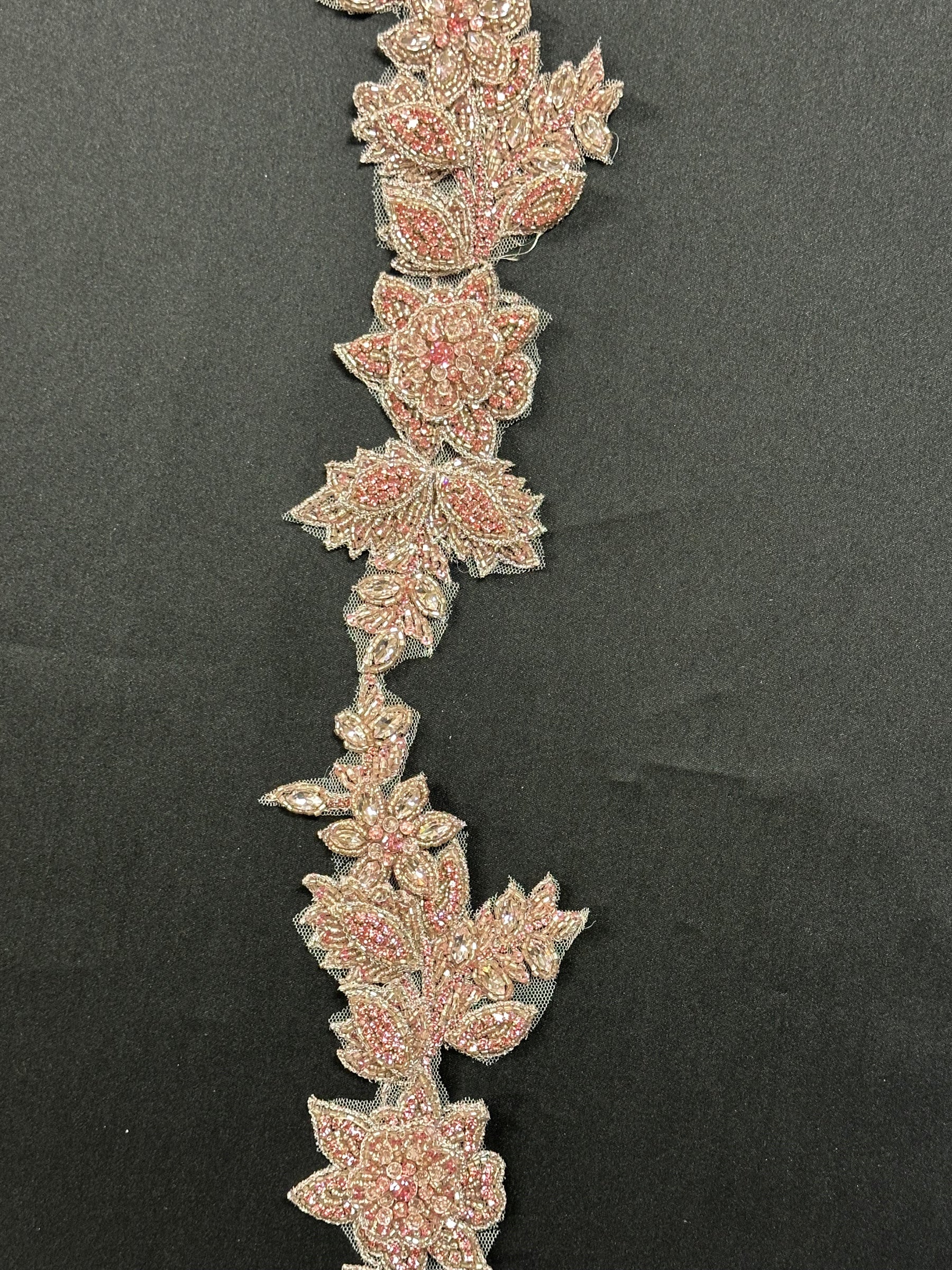 Kristall-Kleiderbesatz – Gravity (Pink)