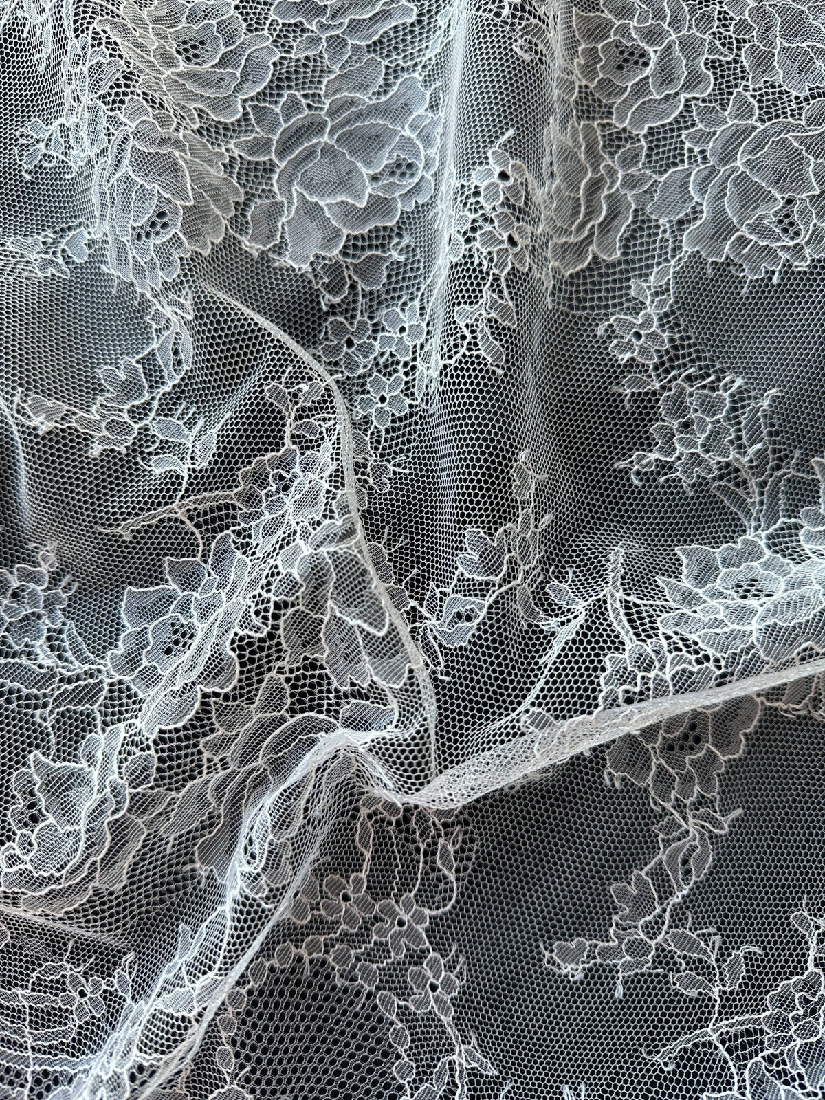 Elfenbeinfarbene Chantilly-Spitze – Camden