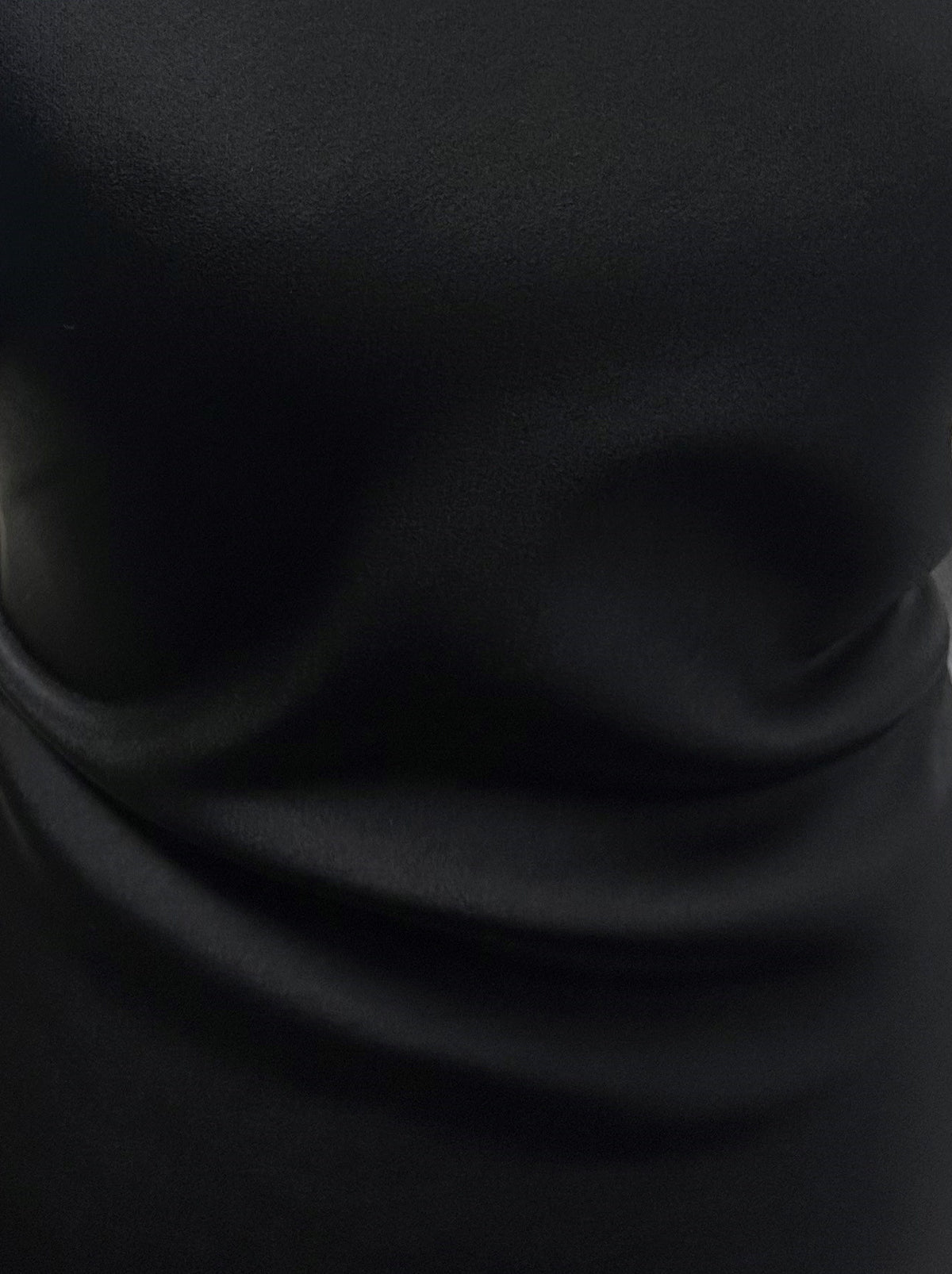 Schwarzer Tri-Acetat-Krêpe - Justice