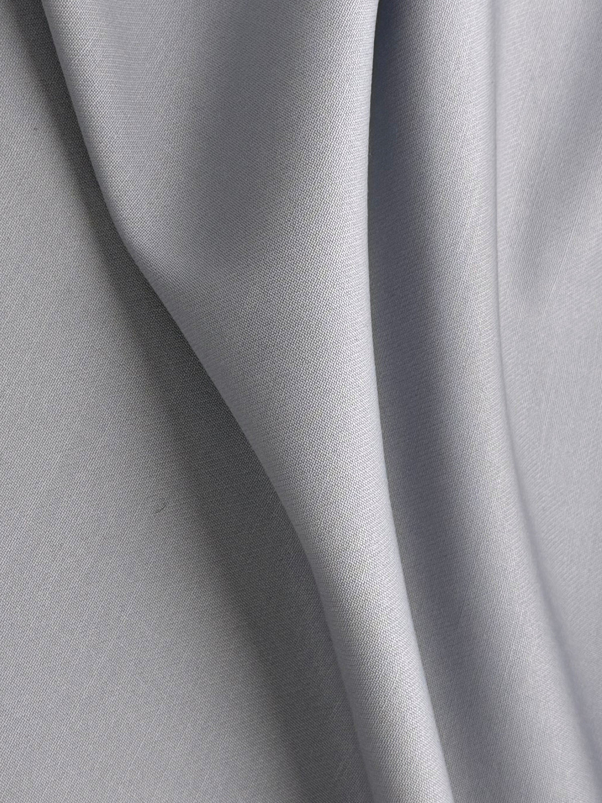 Grauer italienischer Stretch-Wollkrepp - PH4002