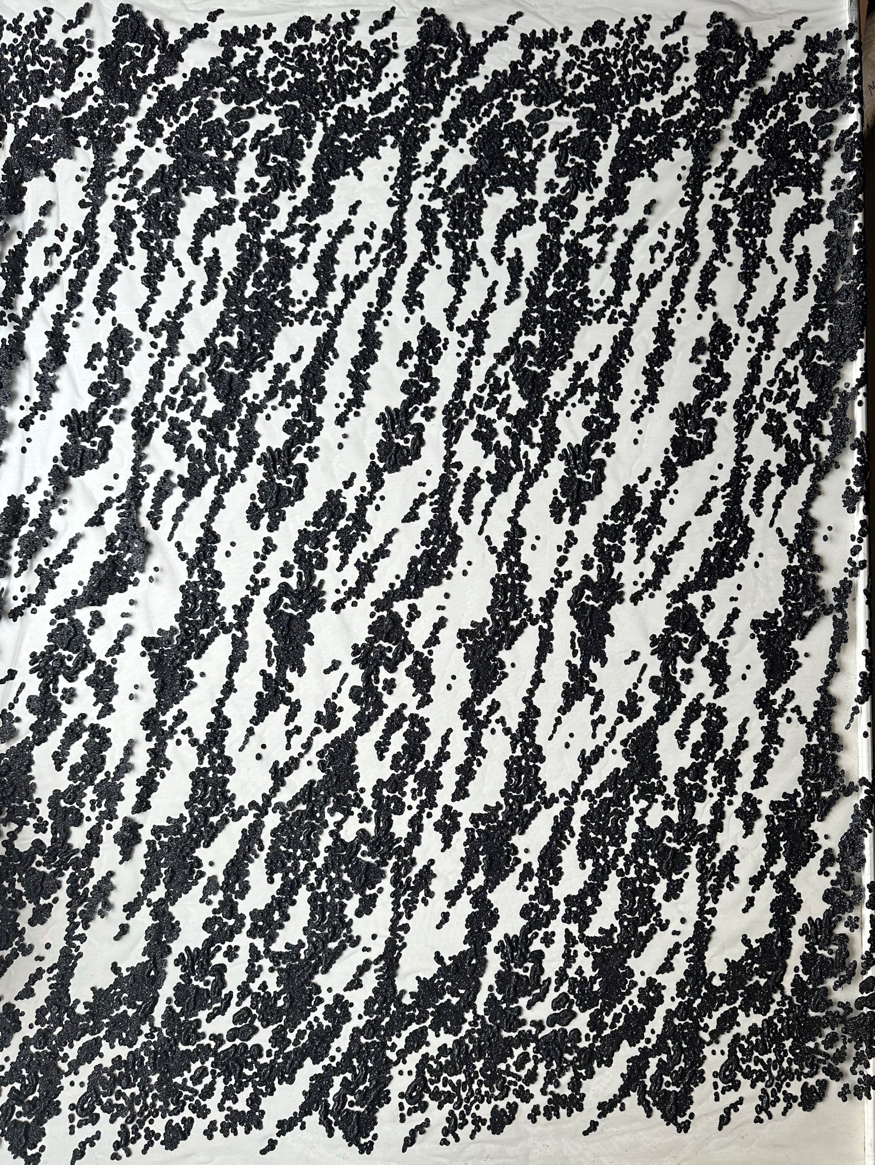 Schwarzer Glitzertüll – Adair