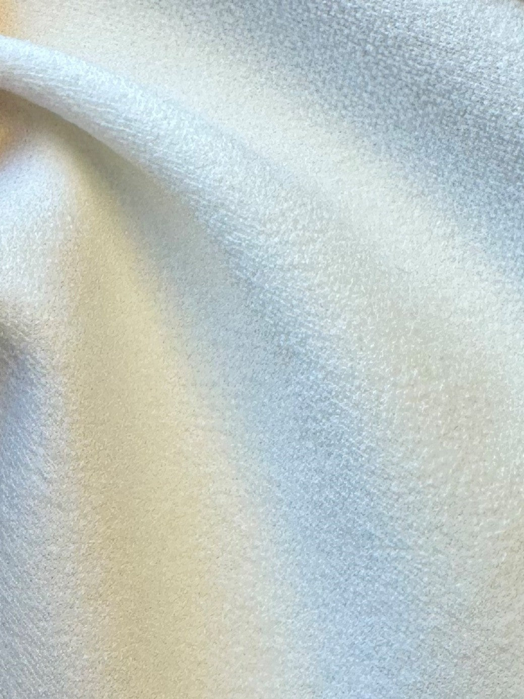 Elfenbeinfarbener Stretch-Scuba-Krepp – Farne