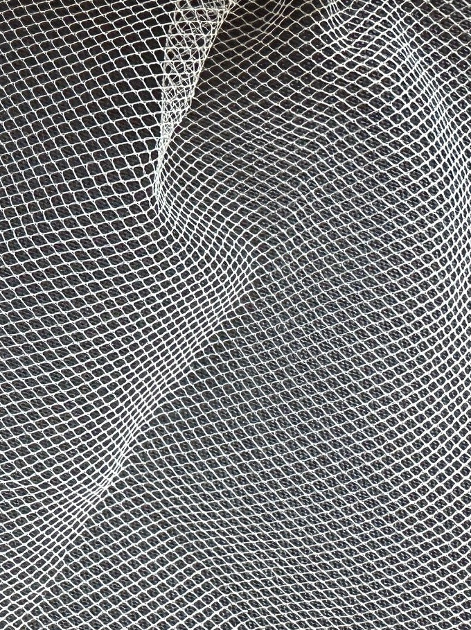 Elfenbeinfarbener, schlichter Tüll - Vortex