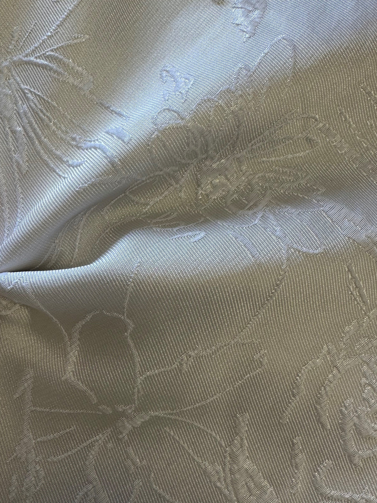 Ivory Jacquard Brocade - Calamity