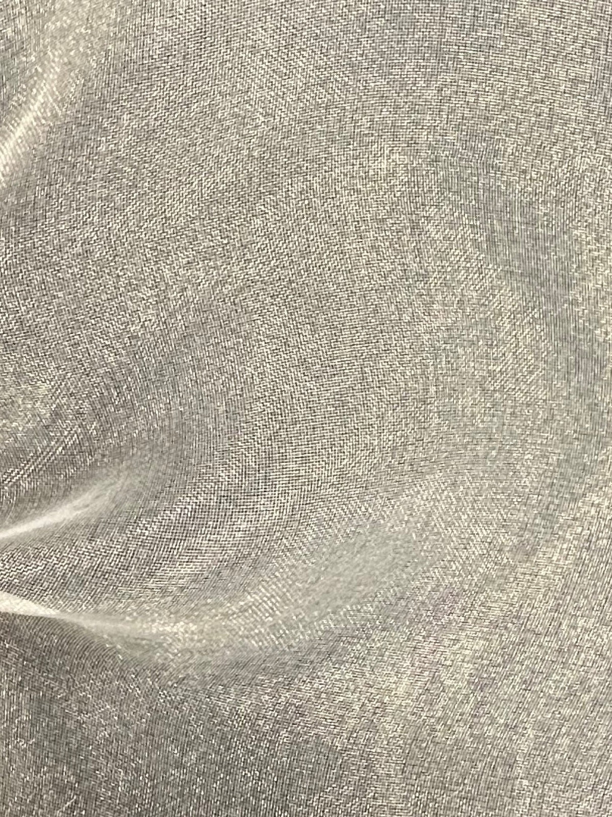 Elfenbeinfarbener Polyester-Organza – Flirtation