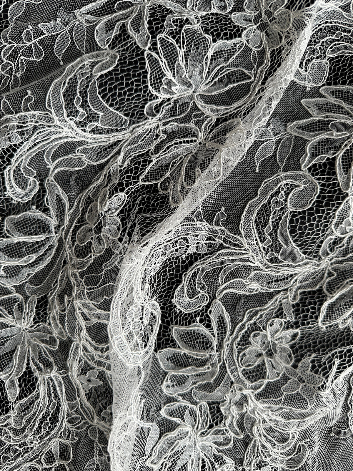 Elfenbeinfarbene Kordelspitze – Mercer