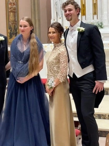 Champagner-Guipure-Spitze – Ebba