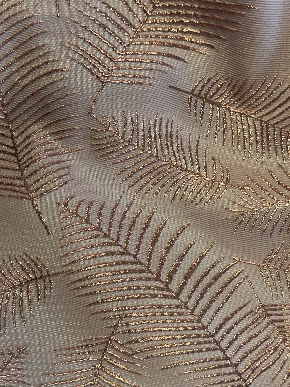 Rosa Brokatstoff - Alive