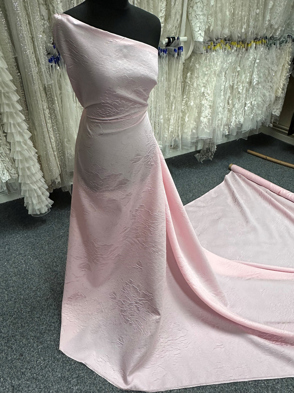 Elfenbein-Cloqué-Brokat - Federal