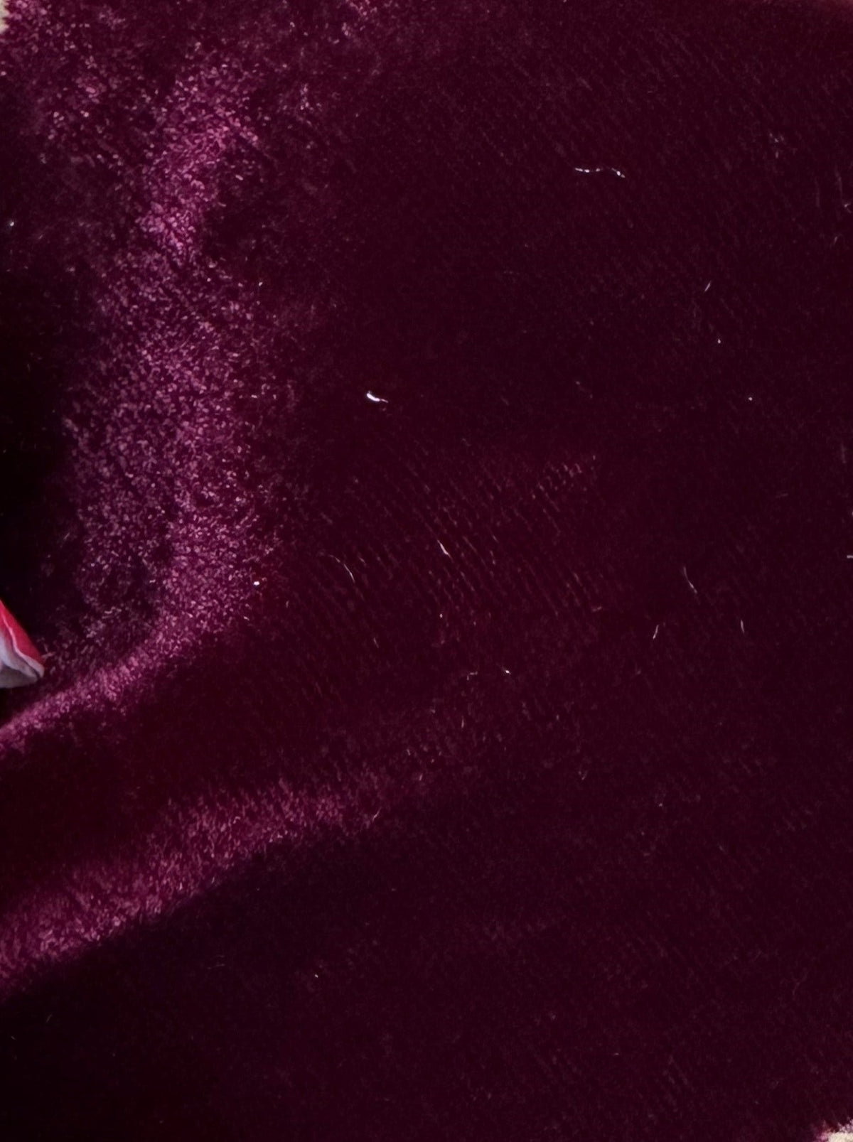 Burgunder Seidensamt - Vogue