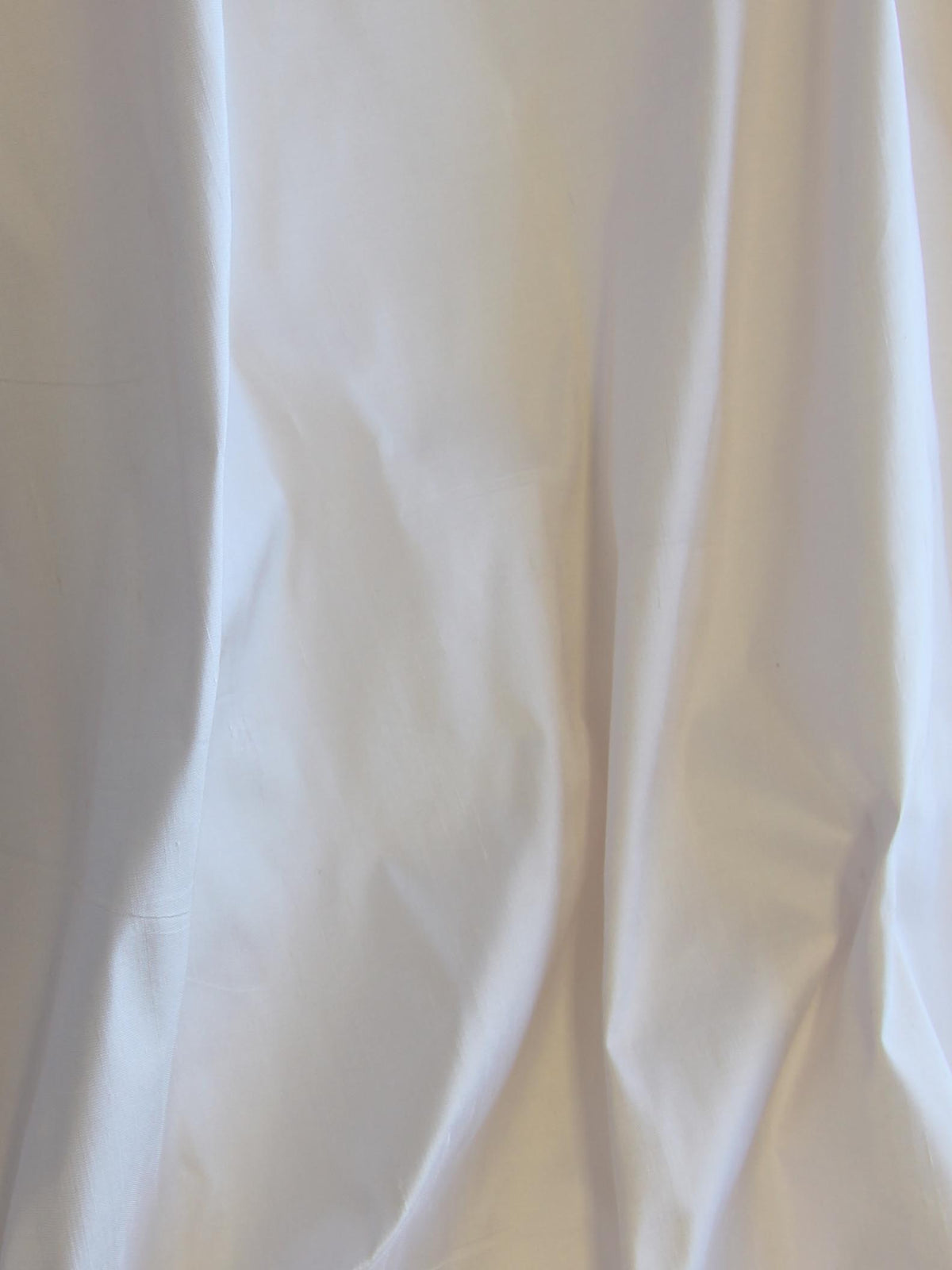 Weißes Seidendupion - Cameo