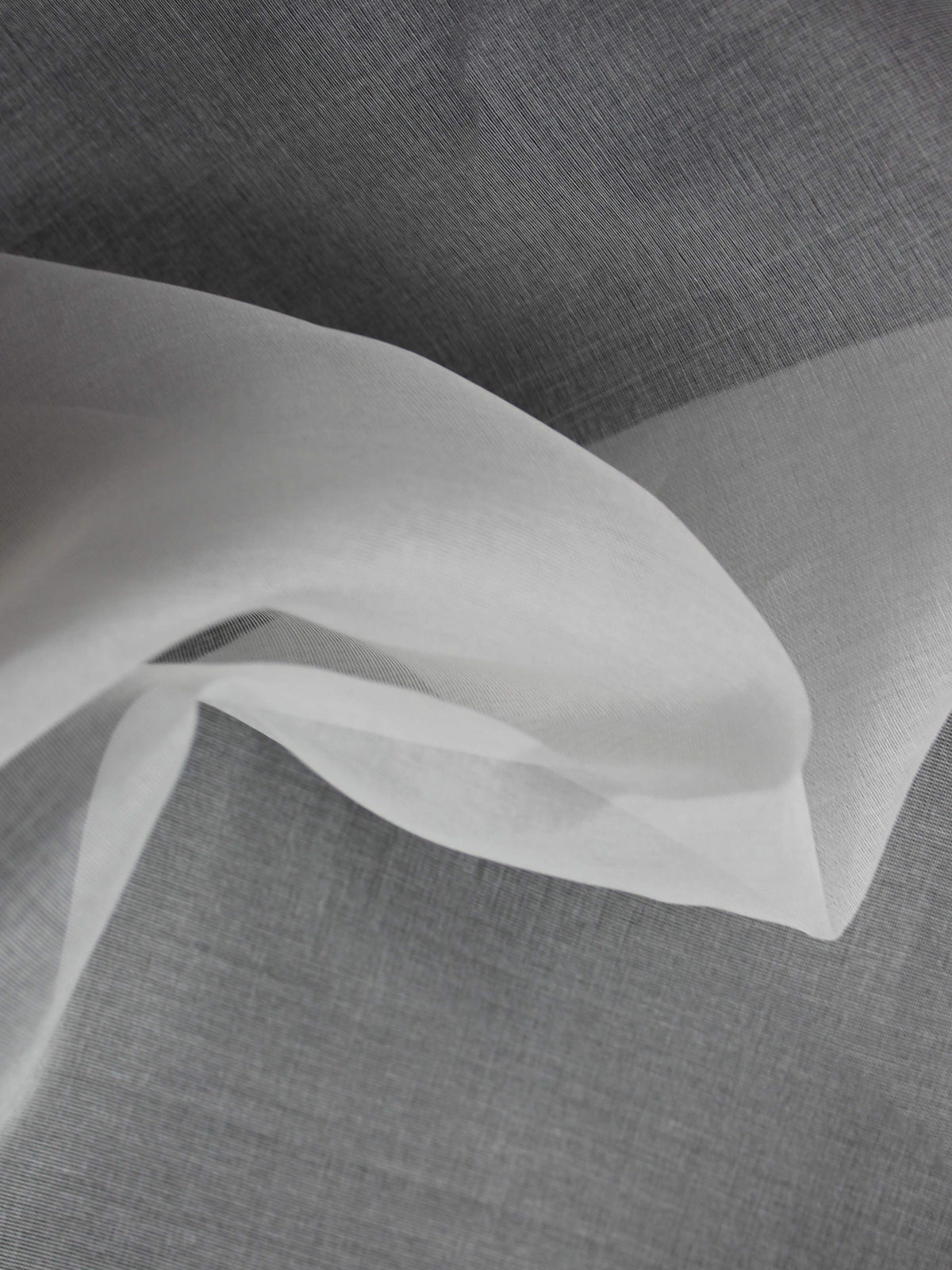 Weißer Seidenorganza - P769