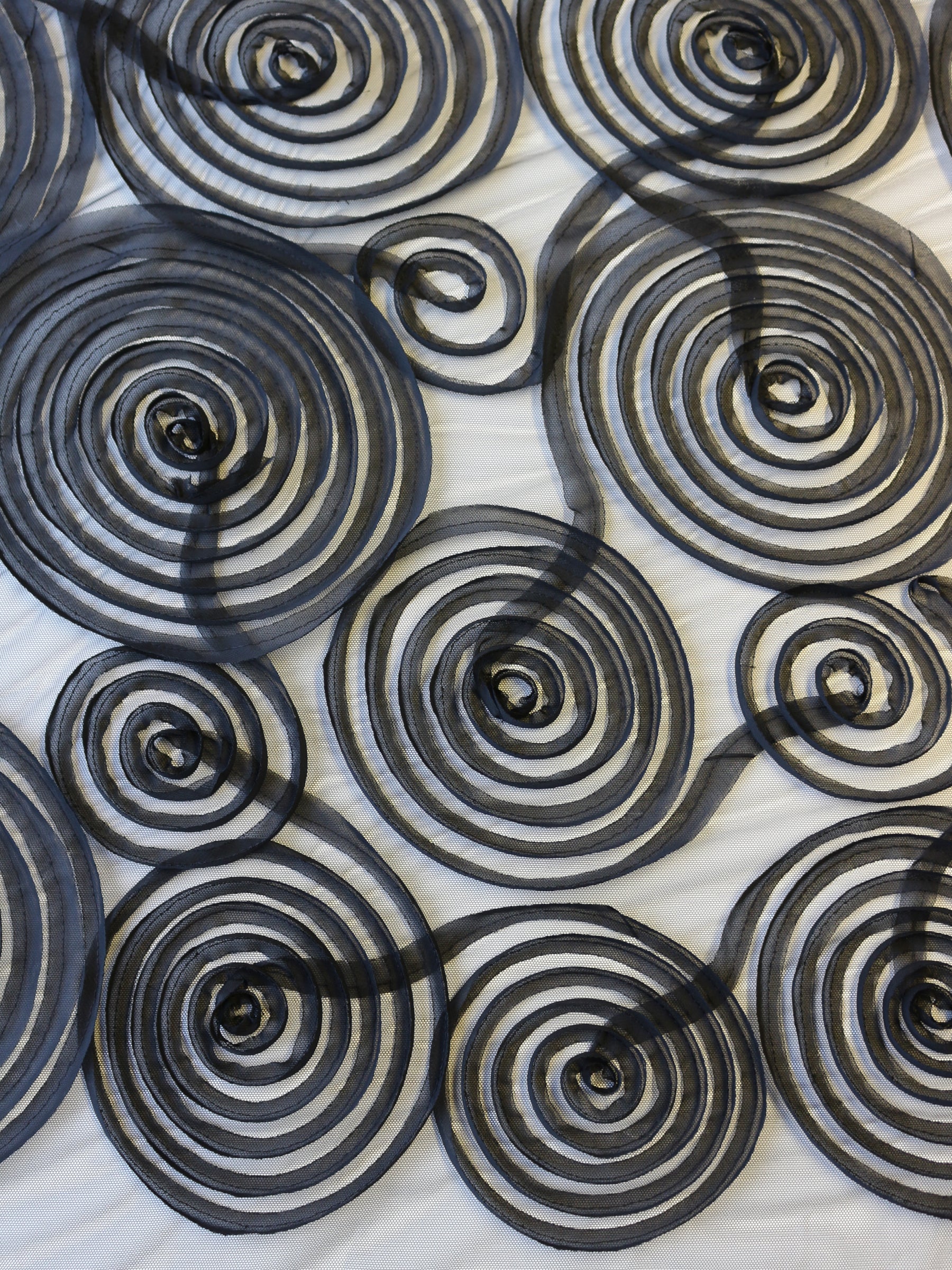 Schwarze 3D-Spitze - Lorelei