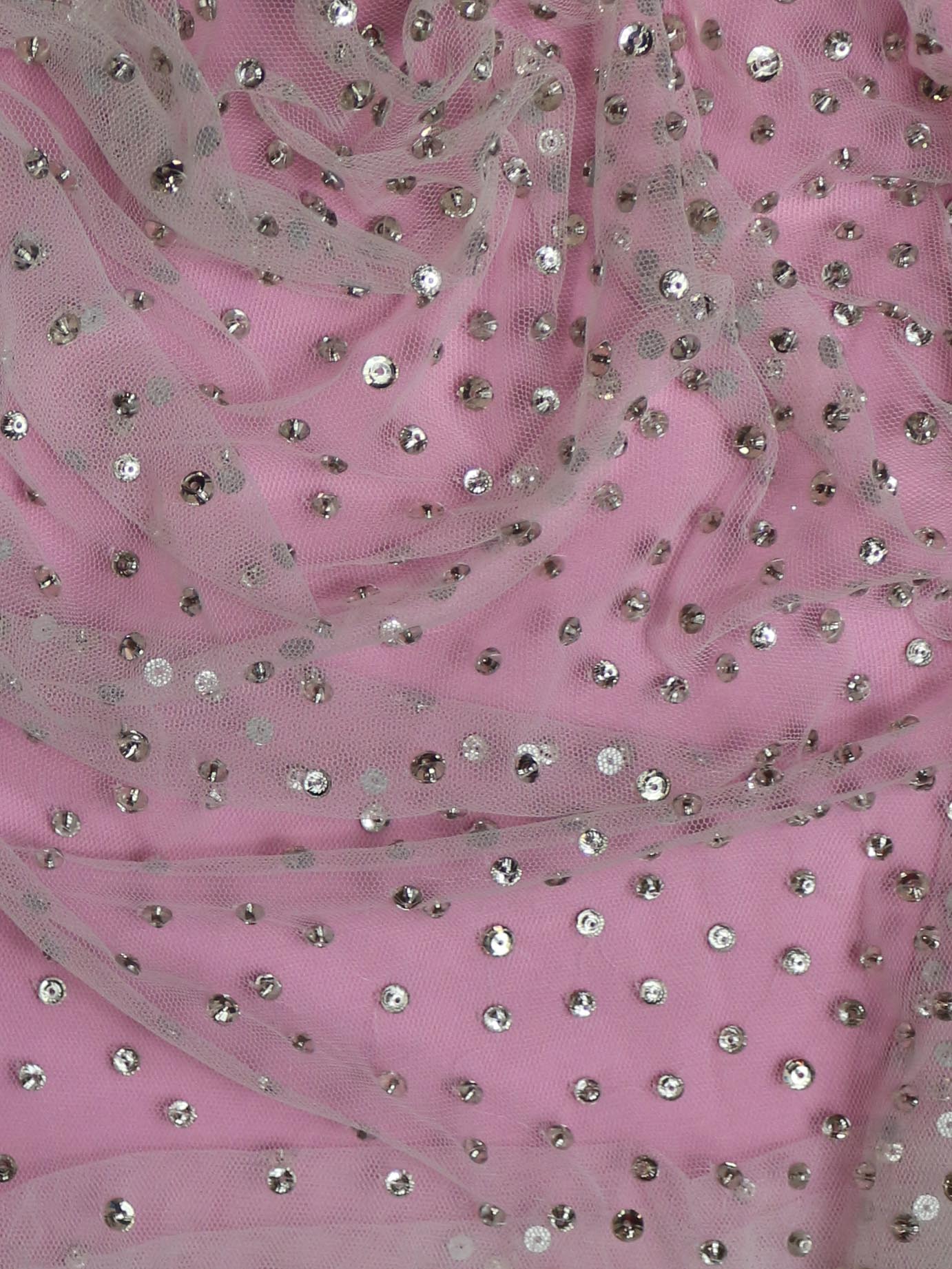 Elfenbeinfarbener Diamant-Tüll – Charlie