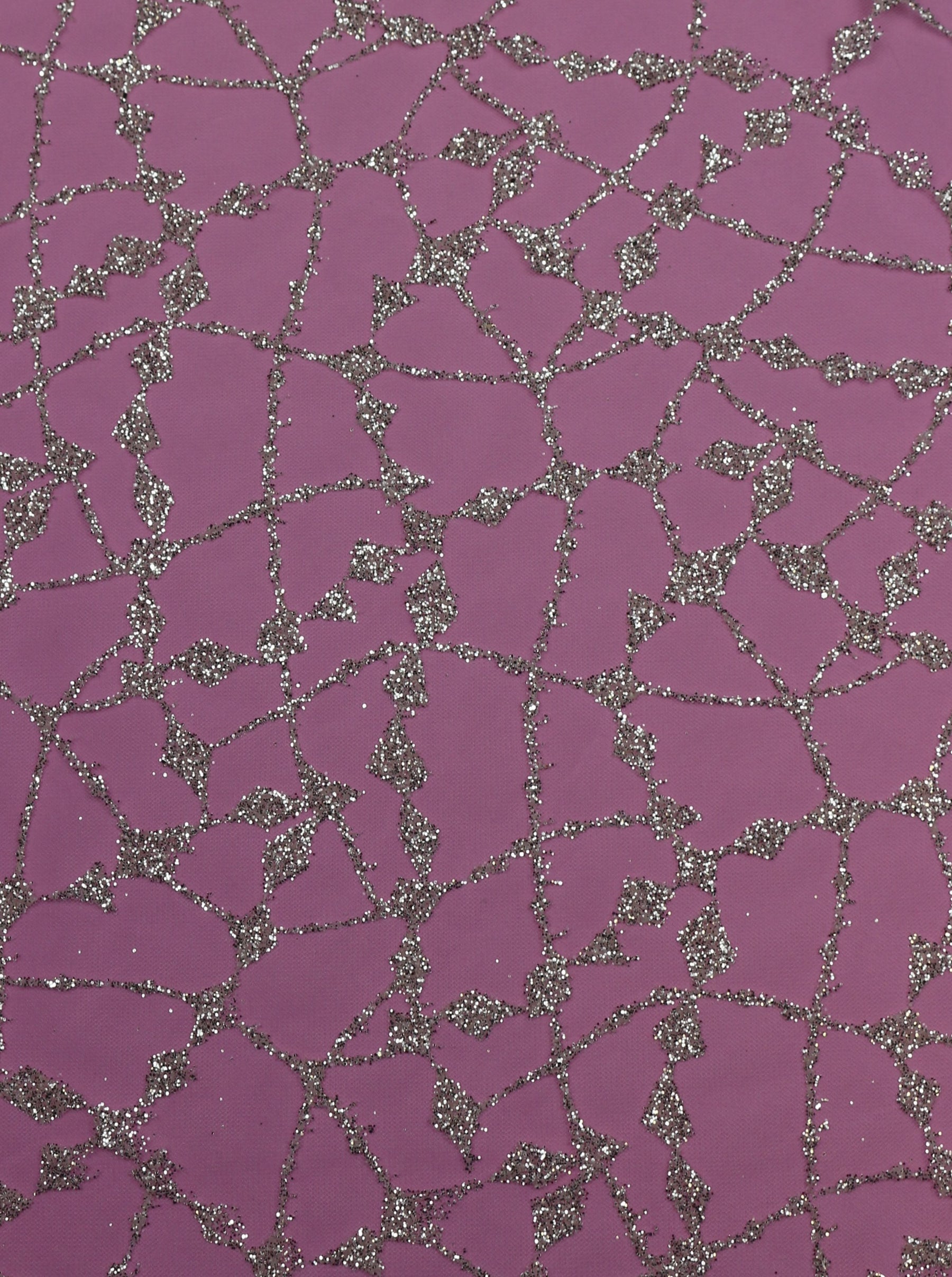 Elfenbeinfarbener Glitzertüll - Trance