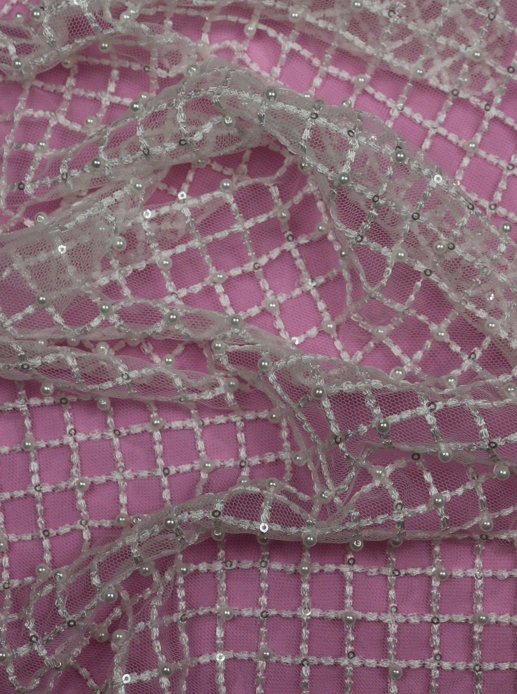 Elfenbeinfarbene bestickte Spitze – Horatio