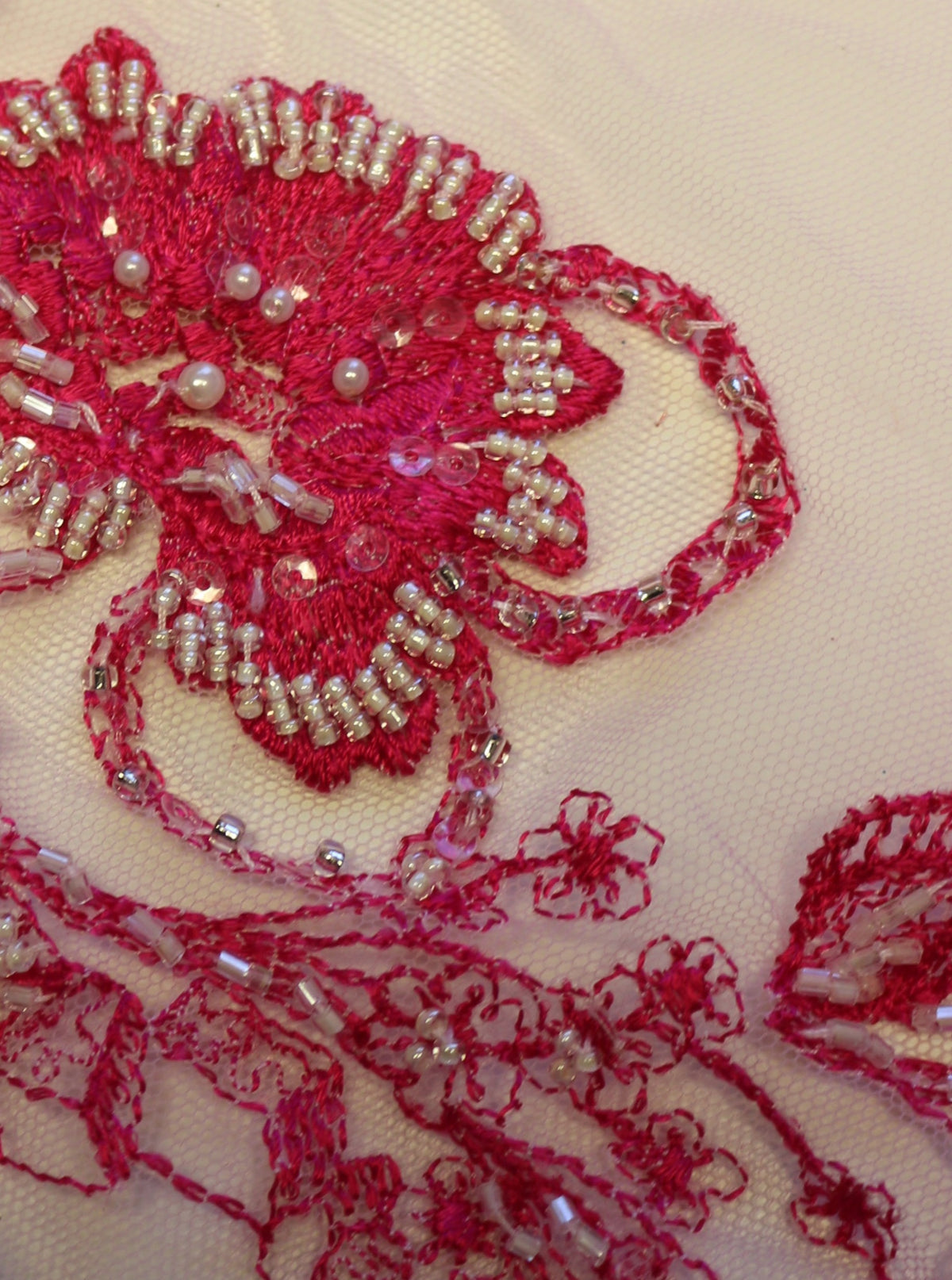 Leidenschaftliche rosa Spitze – Roberta