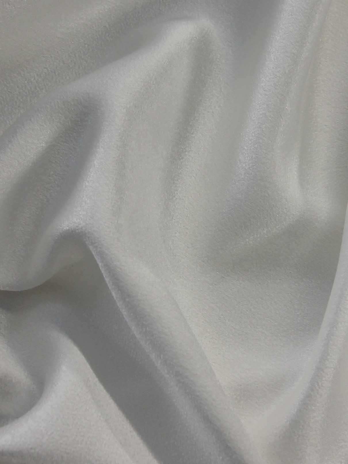 Elfenbeinfarbener Polyester-Kreppsatin – Refinement