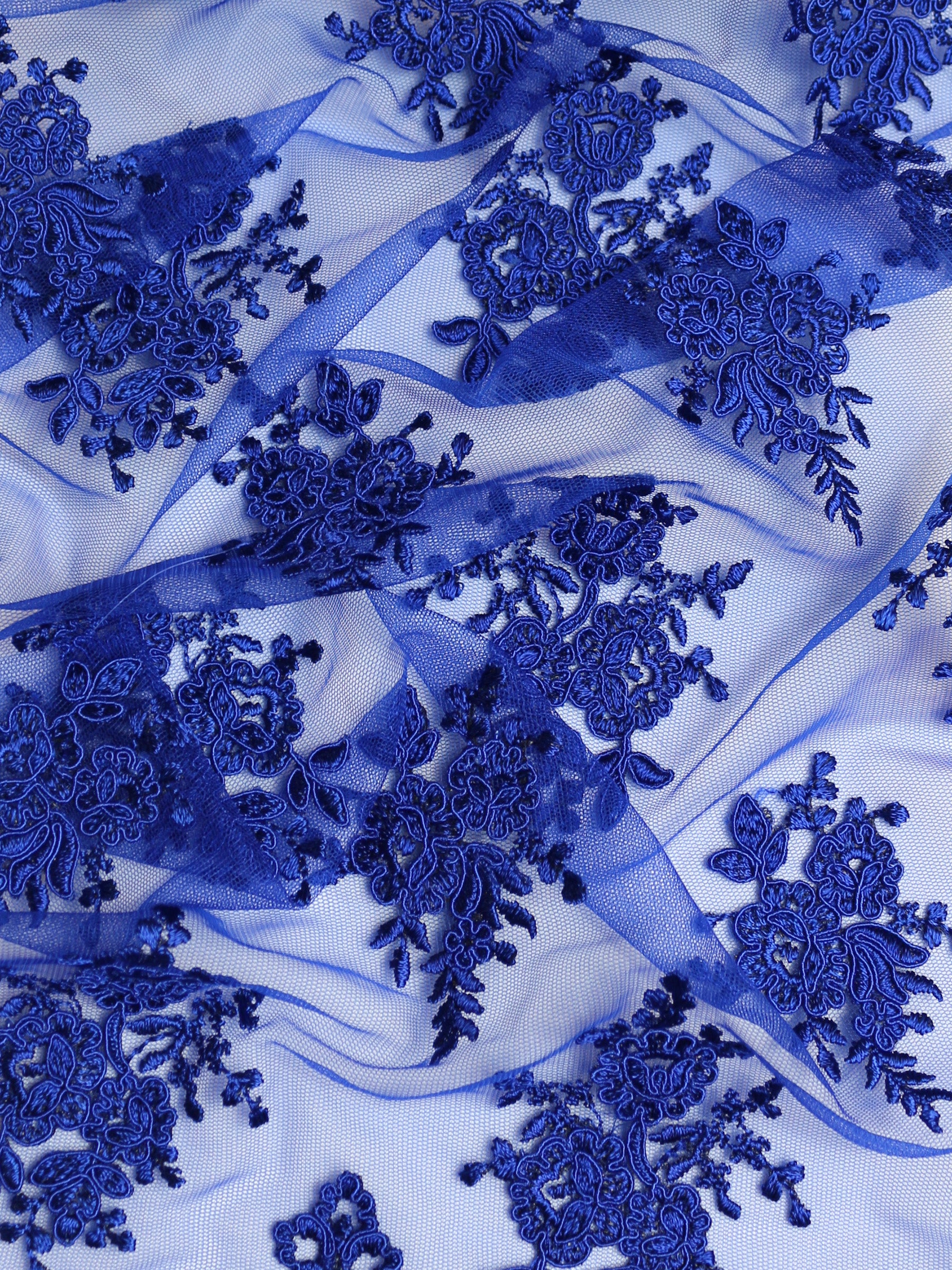 Königsblaue Kordelspitze – Janis