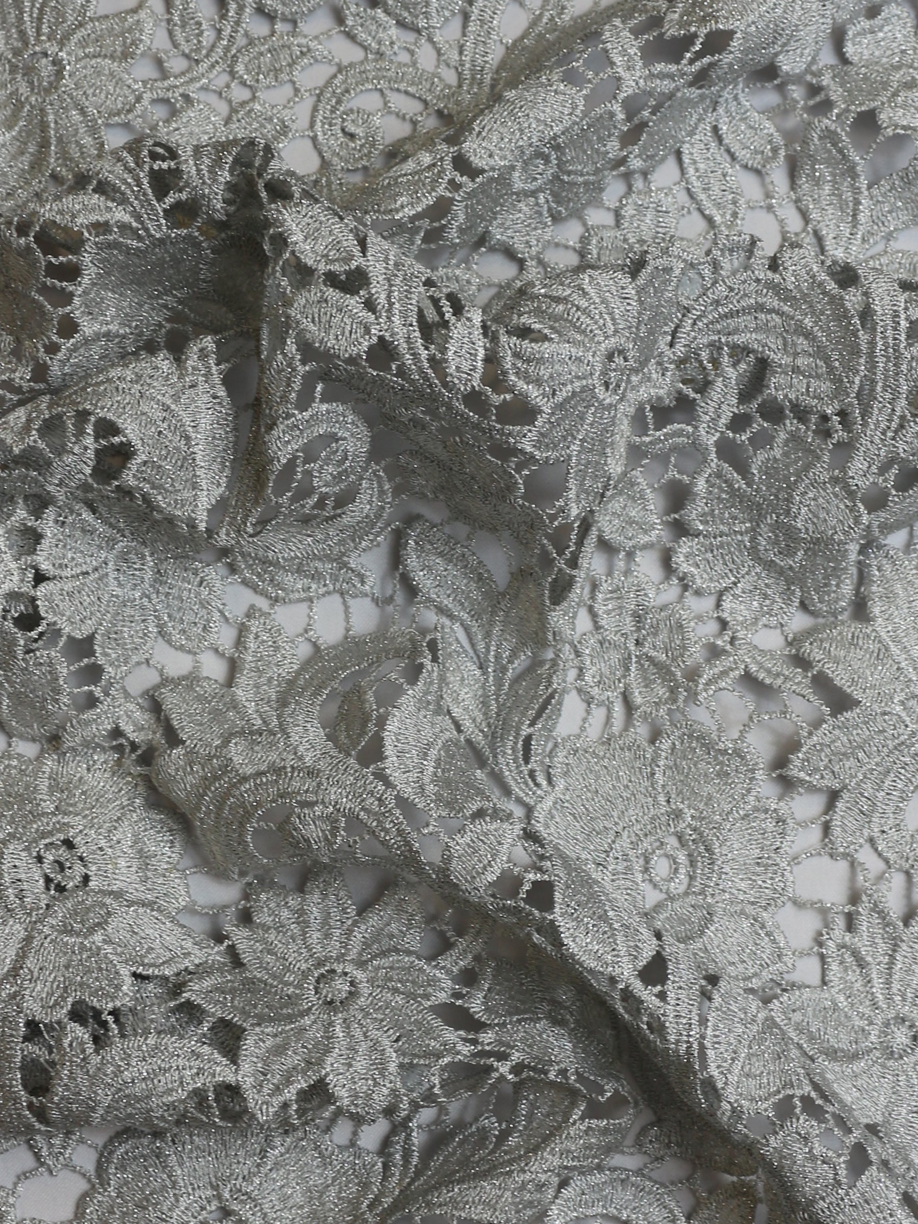 Silberne Guipure-Spitze – Queenie