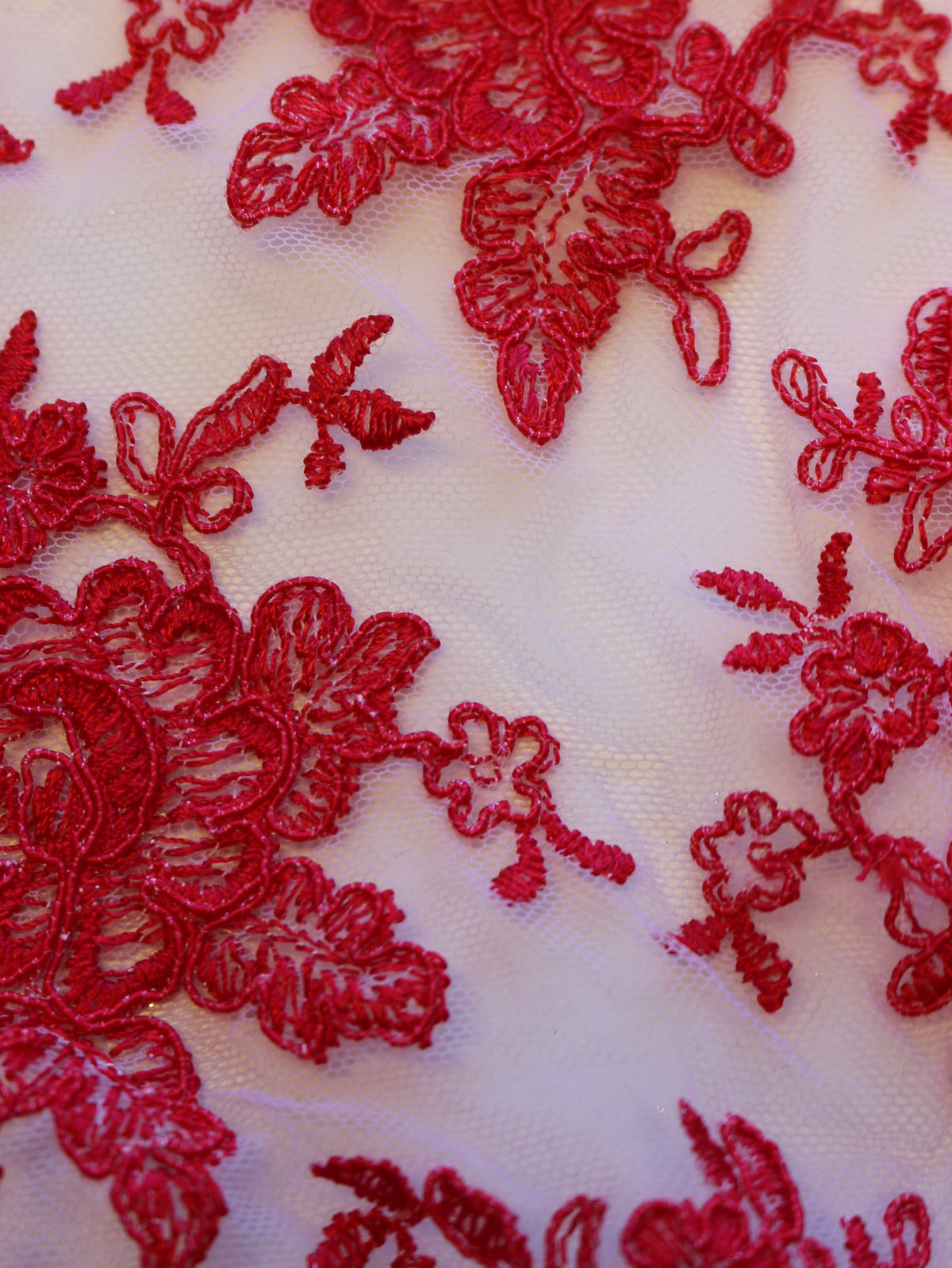 Tulpenrote Spitze - Philippa