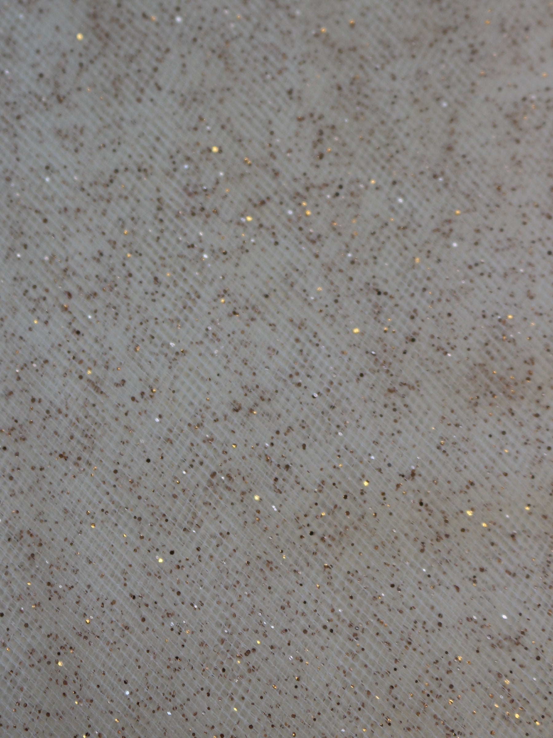 Roségoldfarbener Glitzertüll – Effervescence