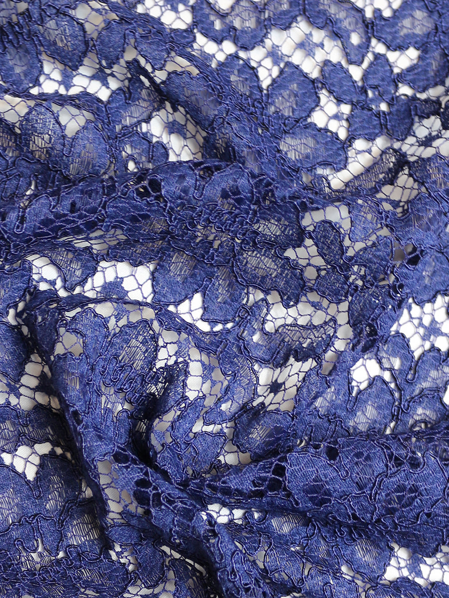 Marineblaue Kordelspitze – Shannon