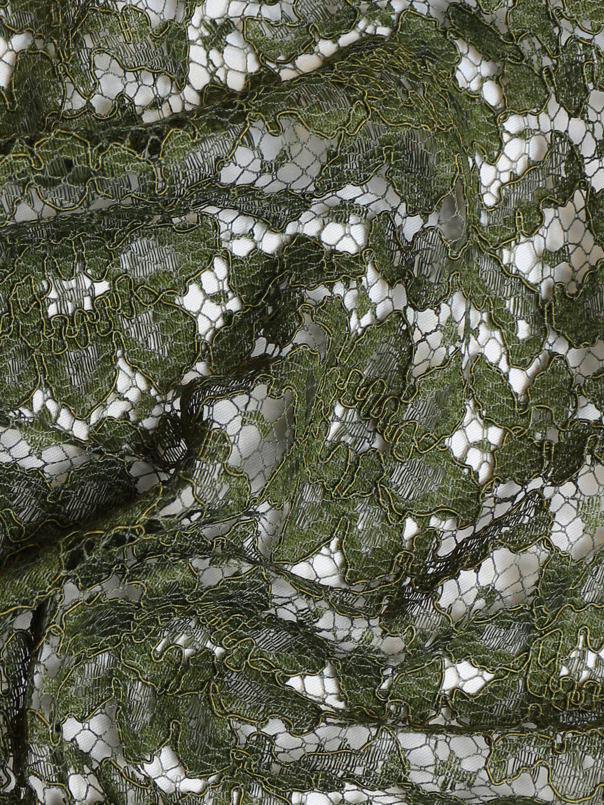 Olivgrüne Kordelspitze – Shannon